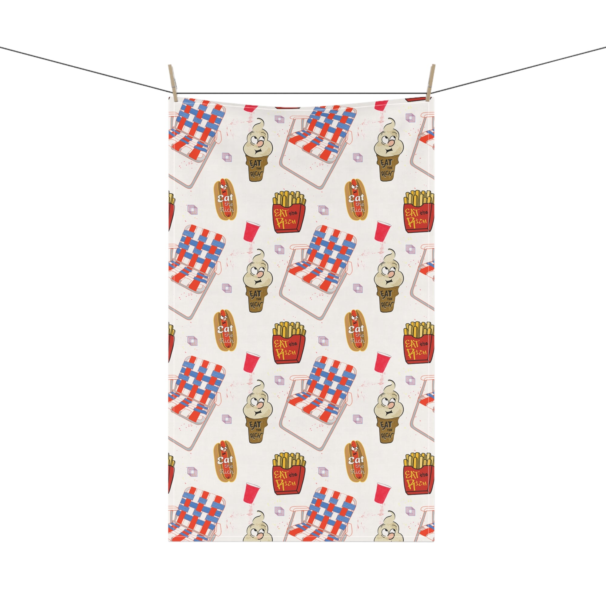 Rebel Americana Kitchen Towel