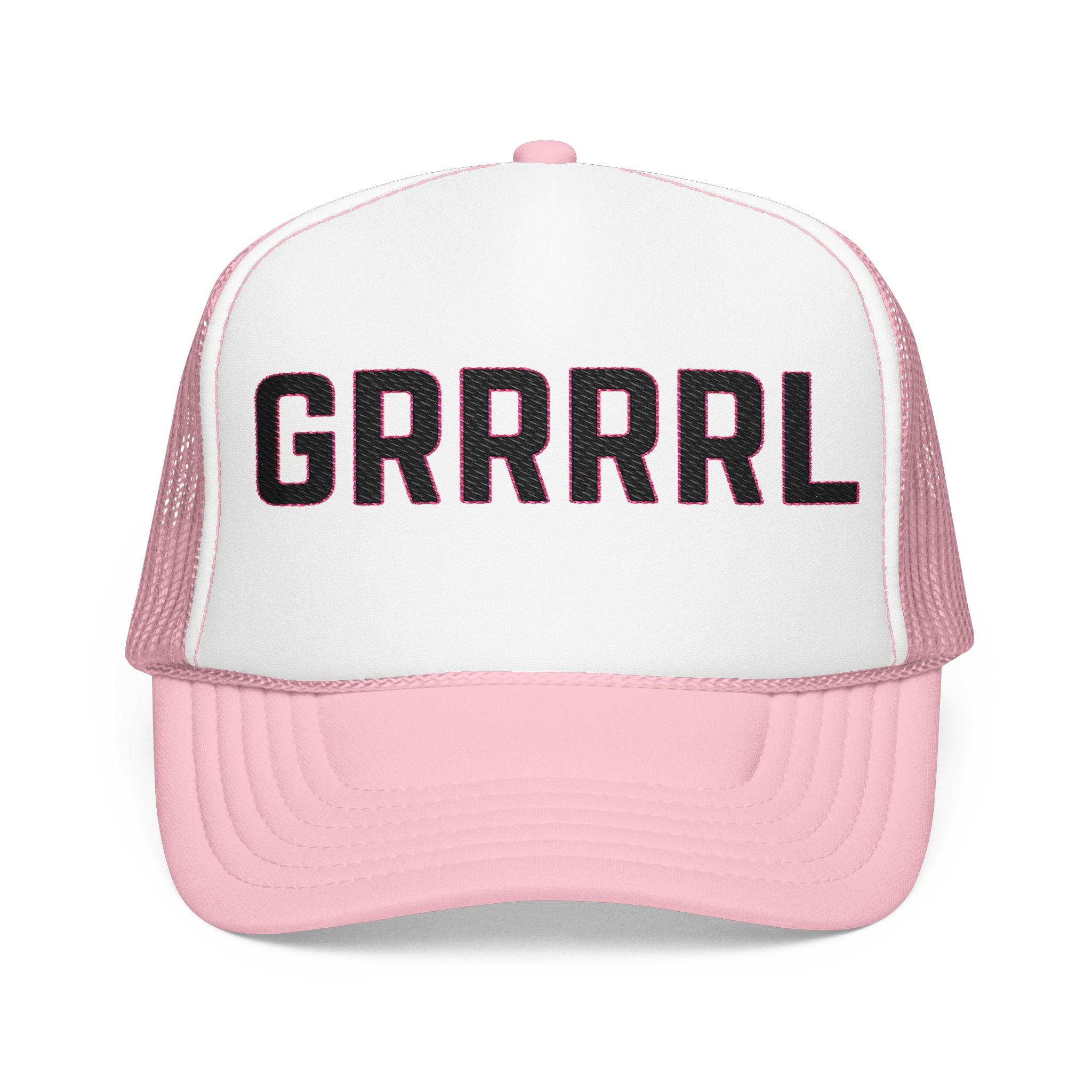 Grrrrrl Embroidery Foam Trucker Hat