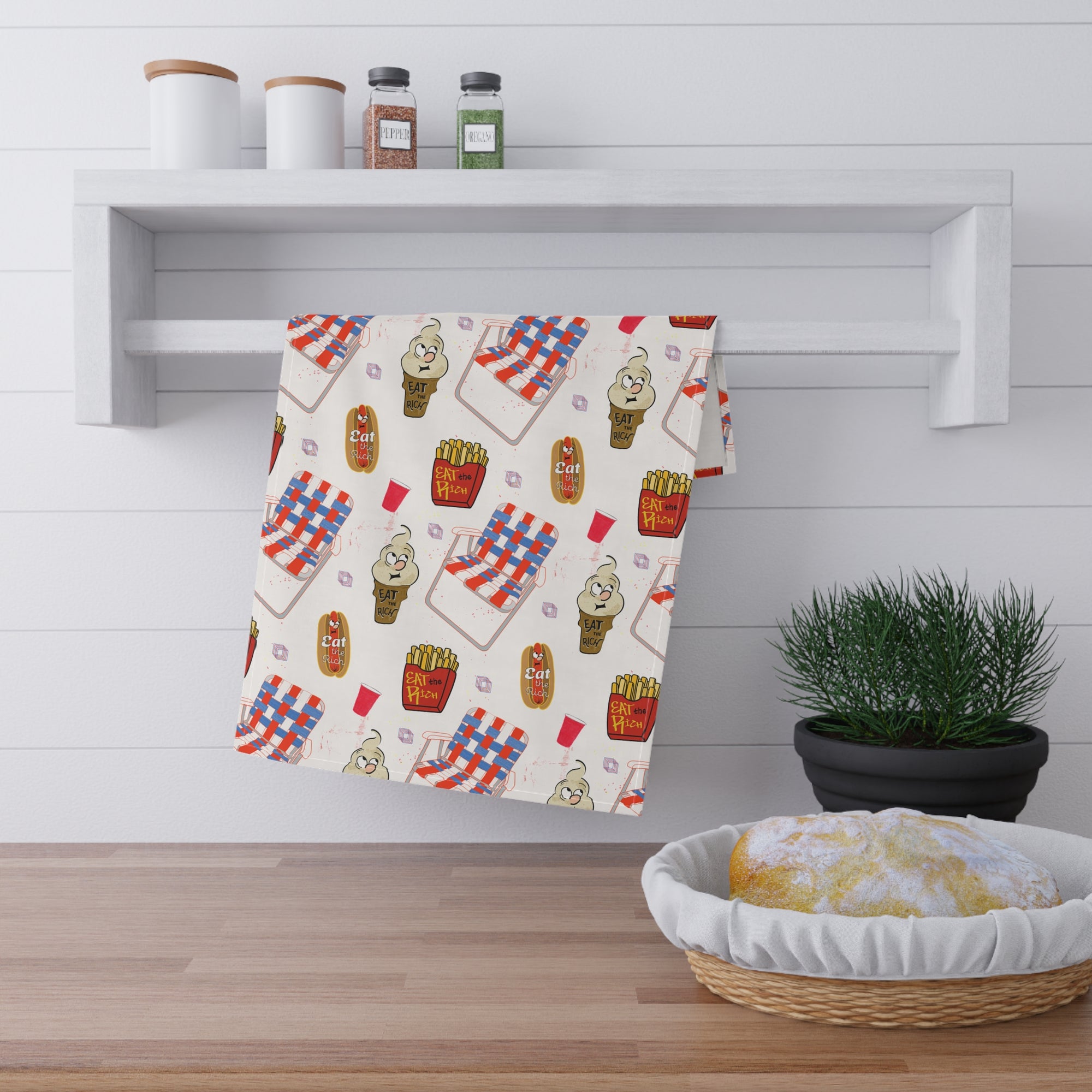 Rebel Americana Kitchen Towel