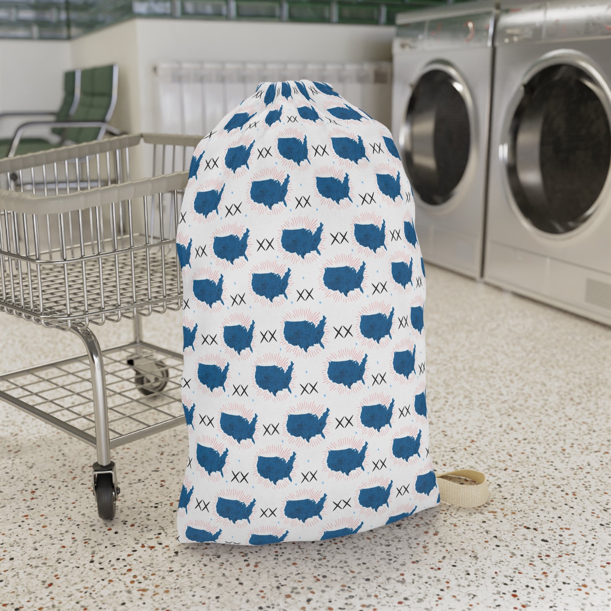 United States Female XX Laundry Bag