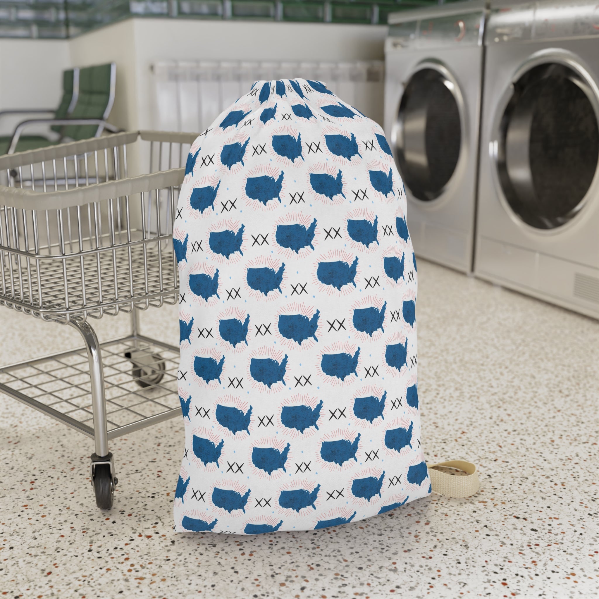 United States Female XX Laundry Bag