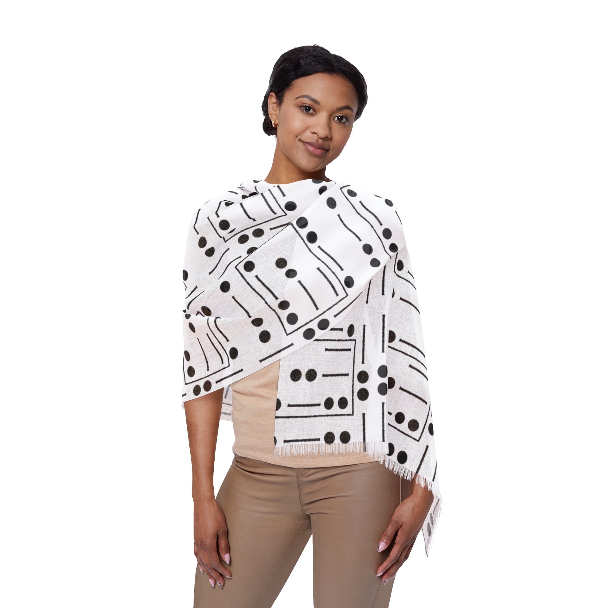 Morse Code Scarf
