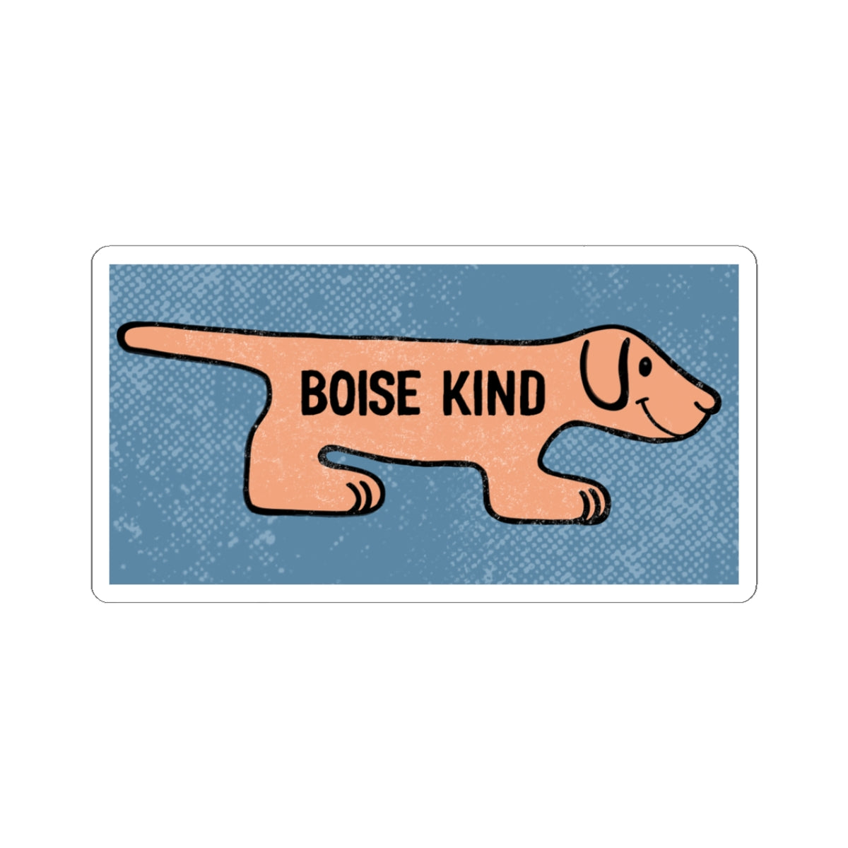 Bow Wow Boise Kind Sticker- Boise Vintage