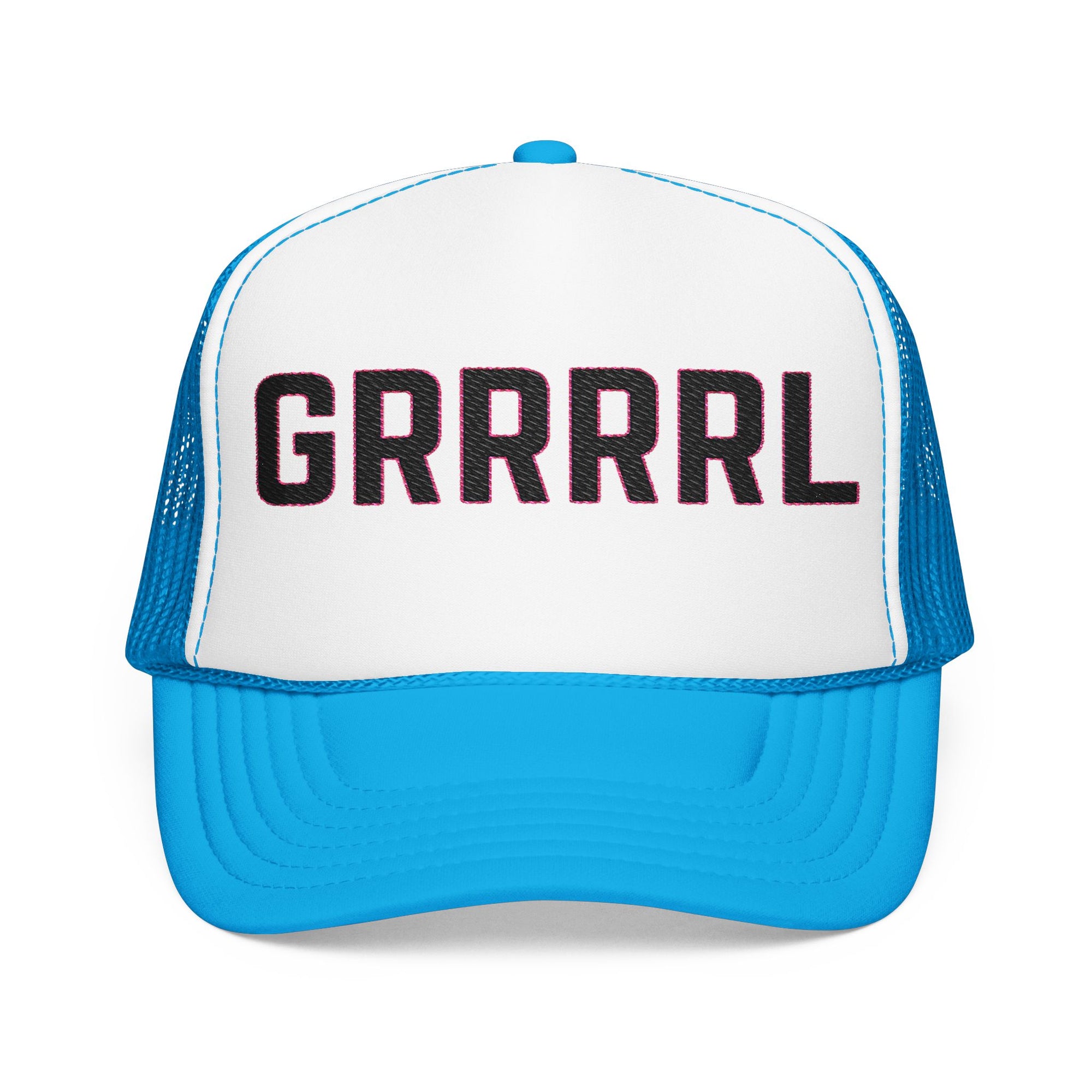 Grrrrrl Embroidery Foam Trucker Hat