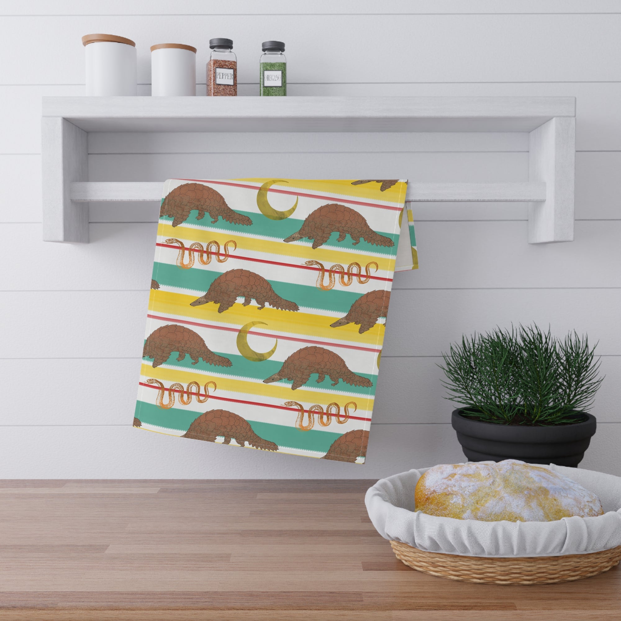 Pangolin Party Print