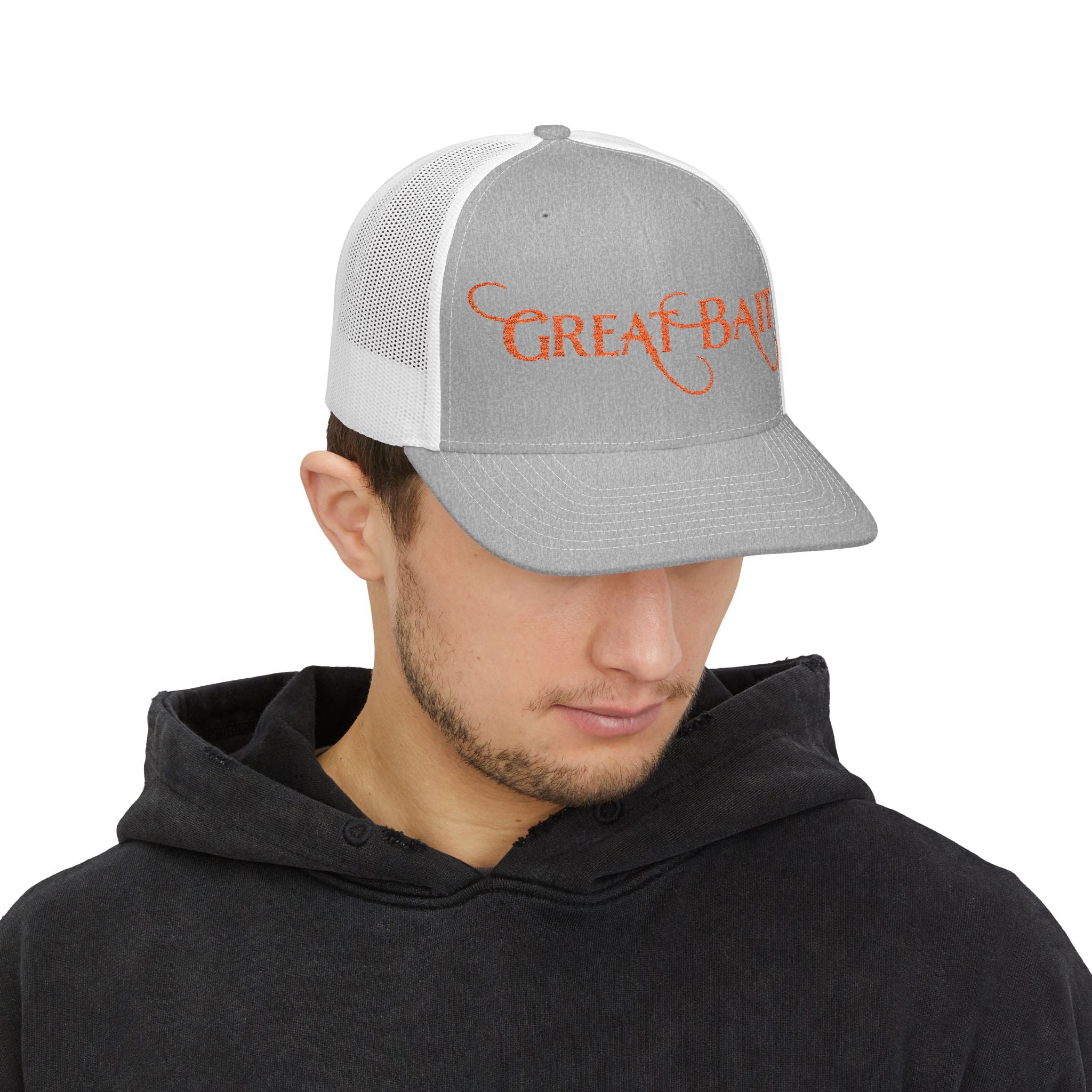 Great Bait Snapback Trucker Cap –Get Hooked