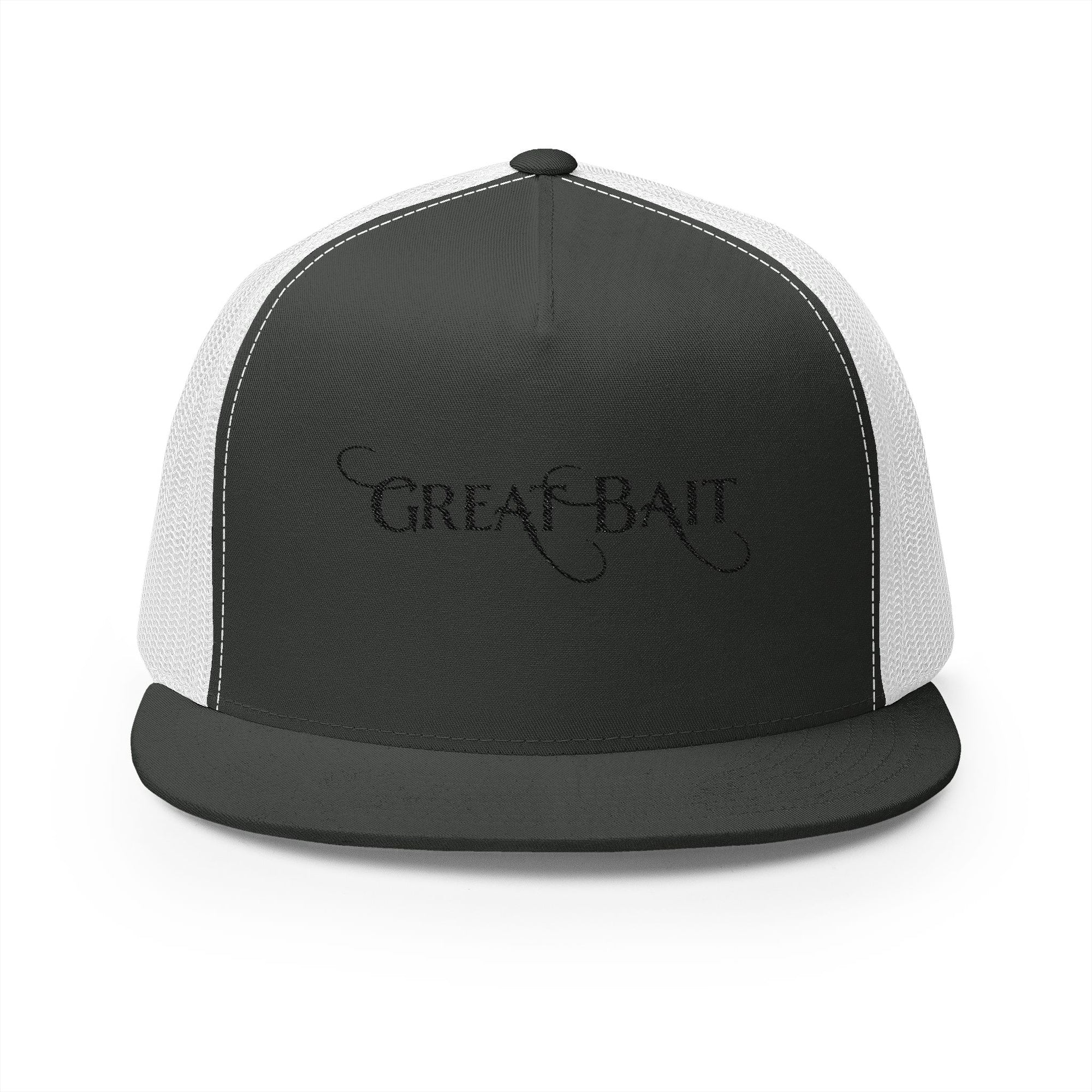 Great Bait 5 Panel Trucker Cap -Get Hooked