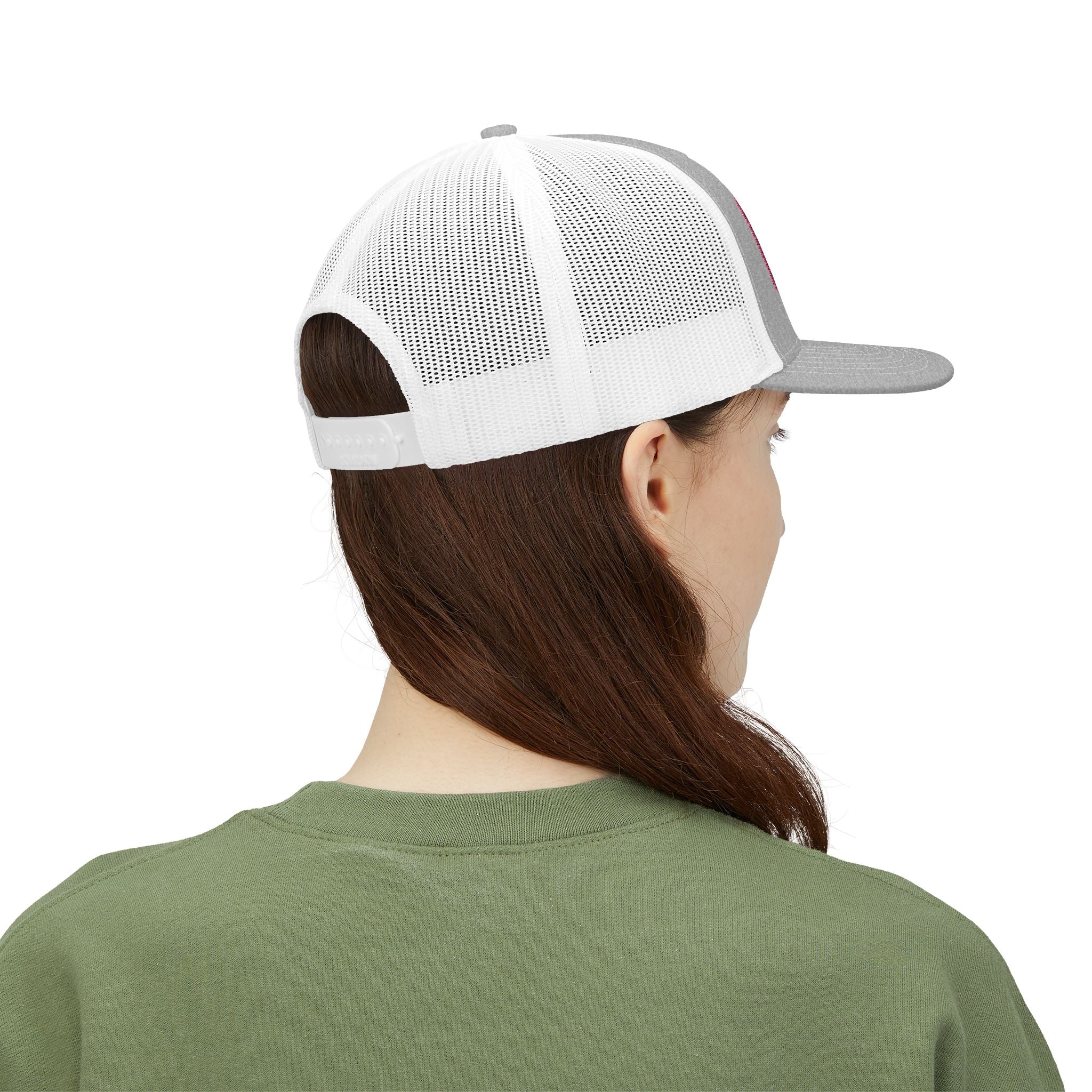 GRRRRL Embroidered Snapback Trucker Cap
