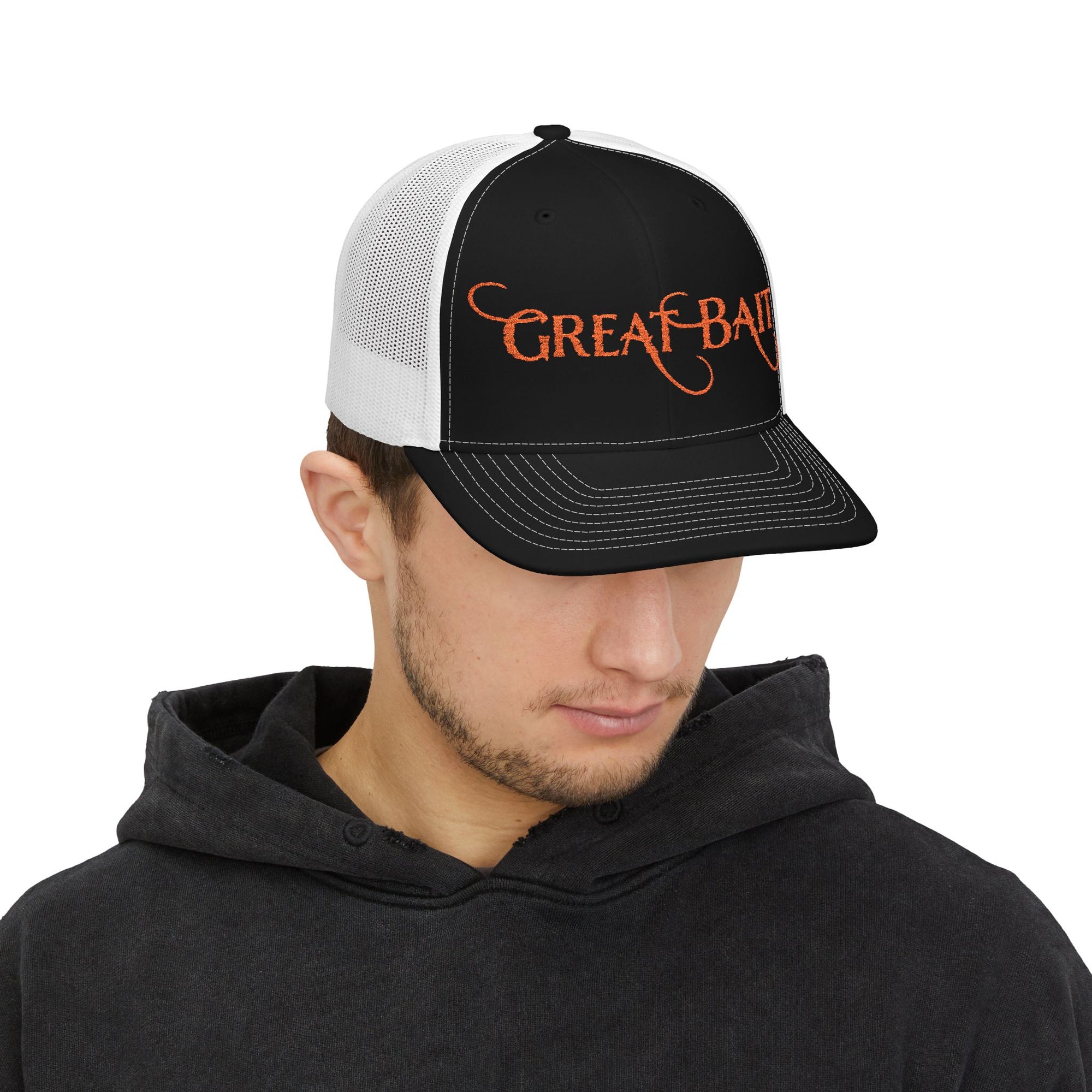 Great Bait Snapback Trucker Cap –Get Hooked