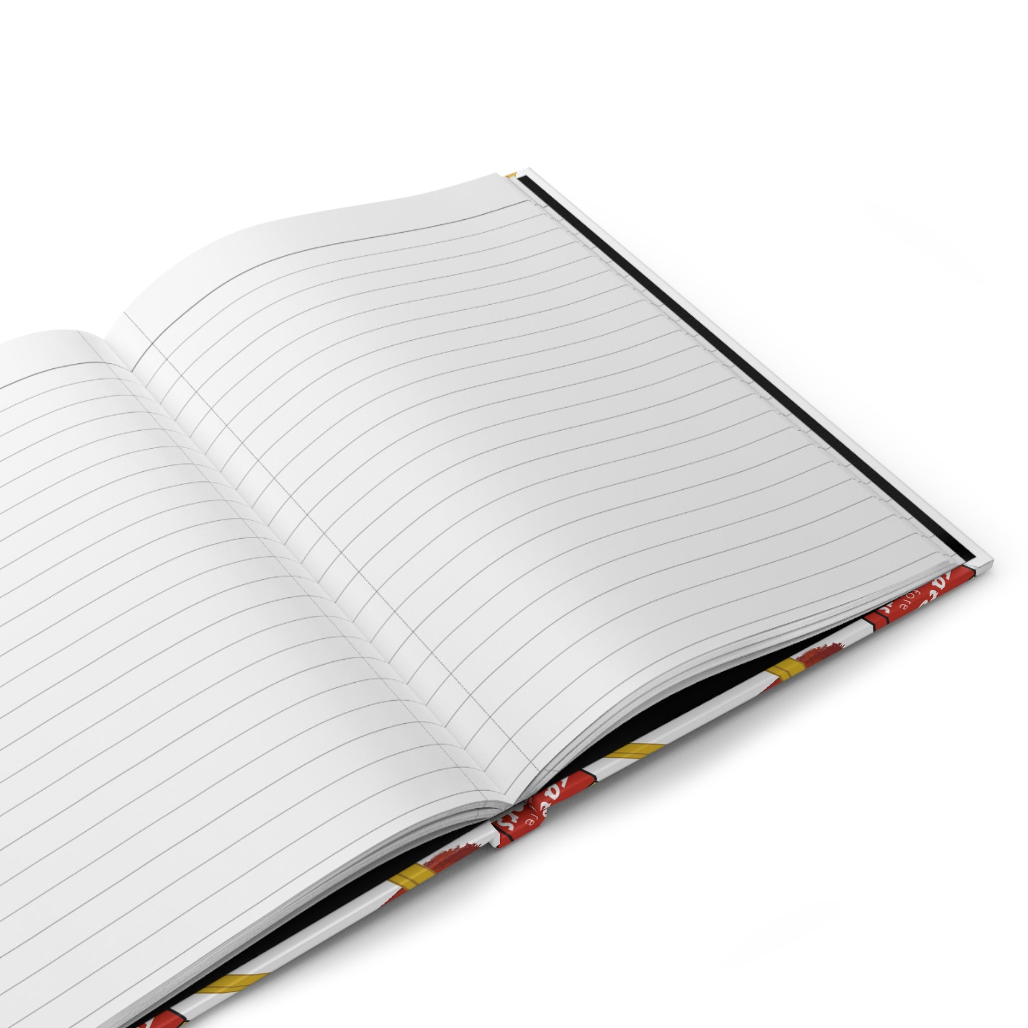 Whimsical Hardcover Journal - 'Tatters Before Traitors' Design
