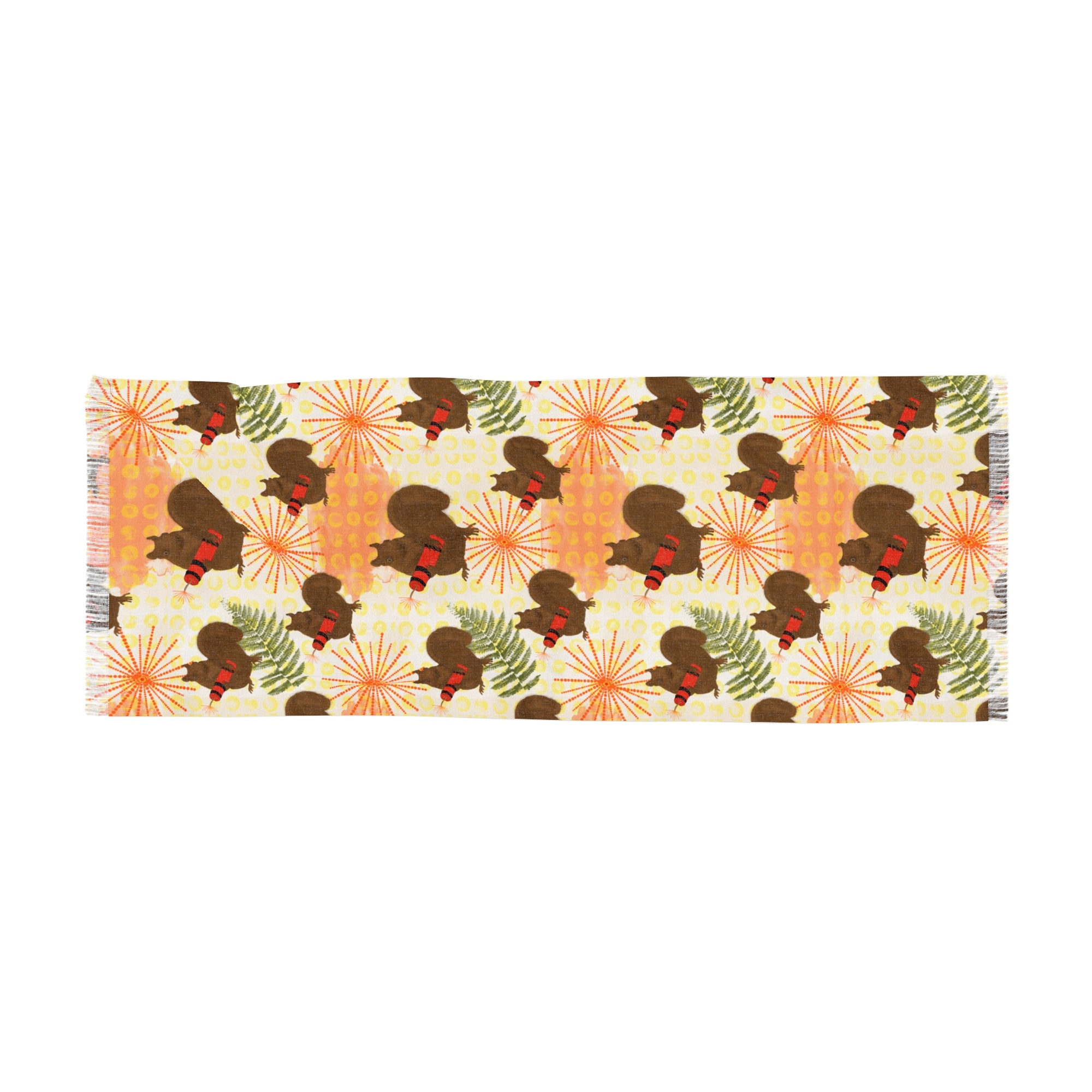 Dynamite Squirrel Scarf