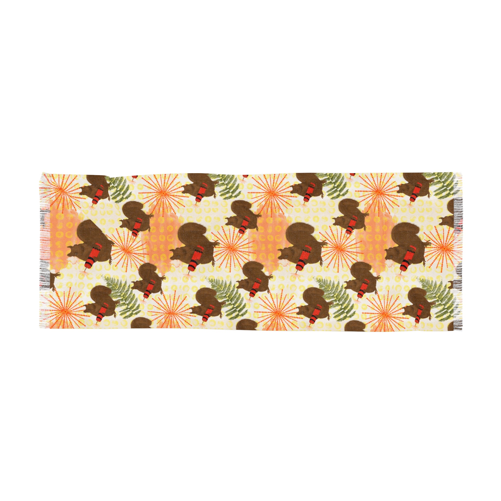 Dynamite Squirrel Scarf