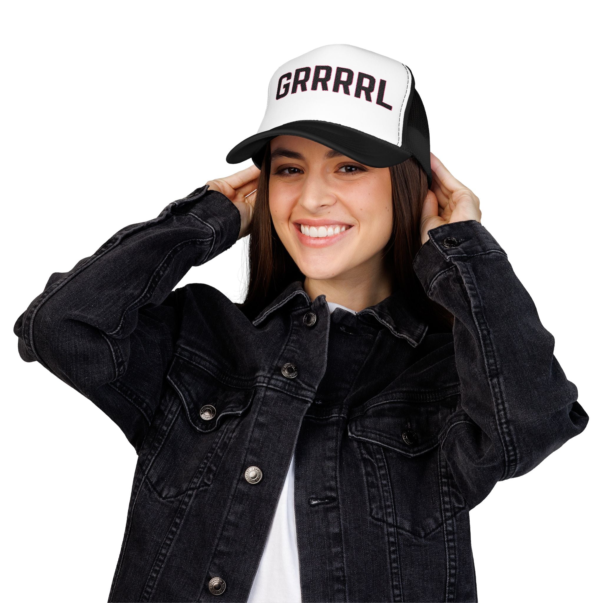 Grrrrrl Embroidery Foam Trucker Hat
