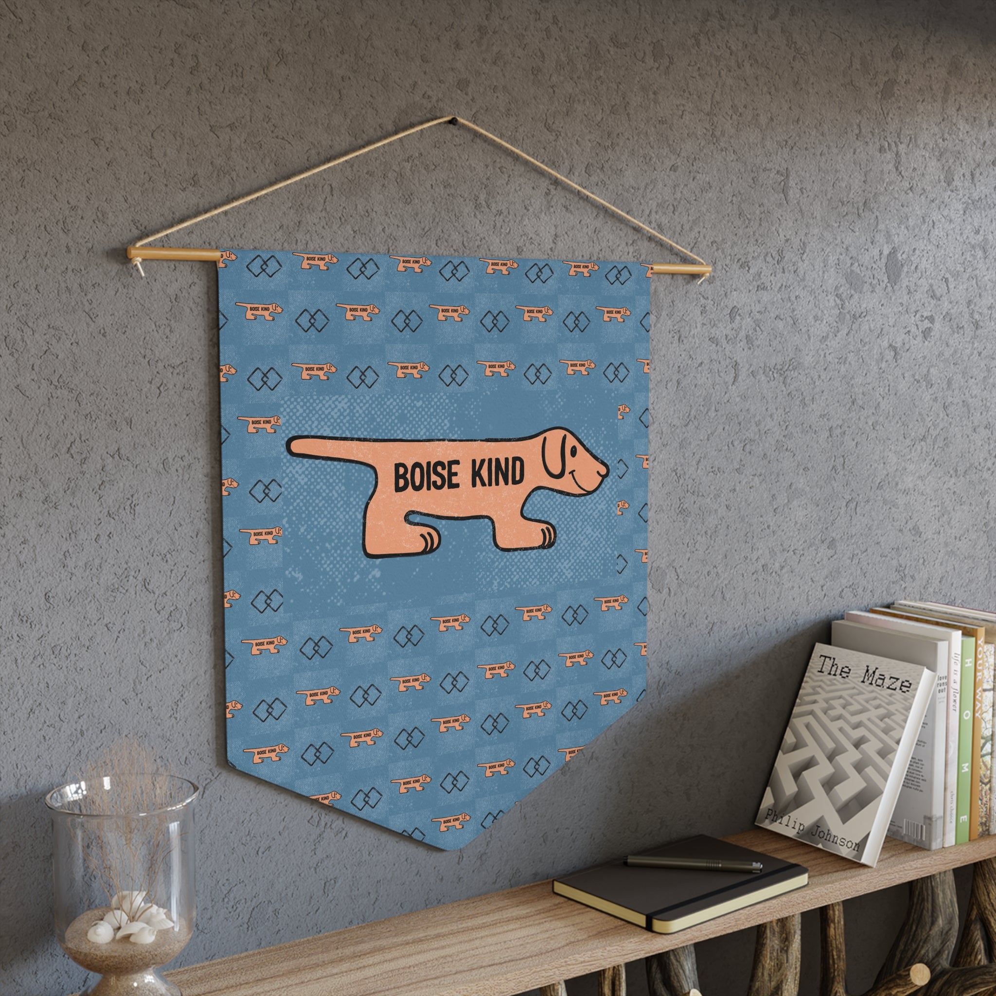 Boise Kind Pennant Banner