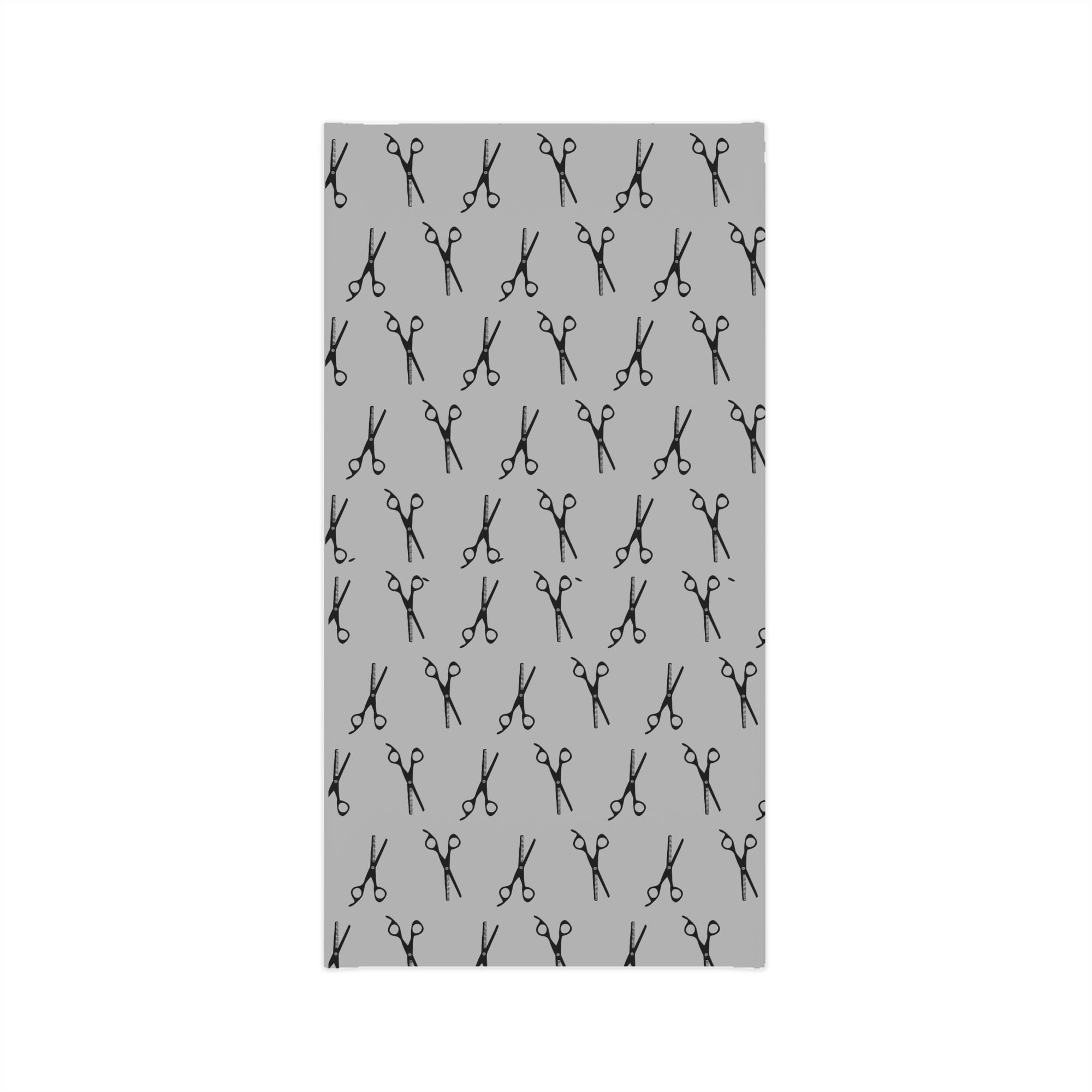 Scissors Pattern Neck Gaiter — Lightweight Hairdresser Face Mask