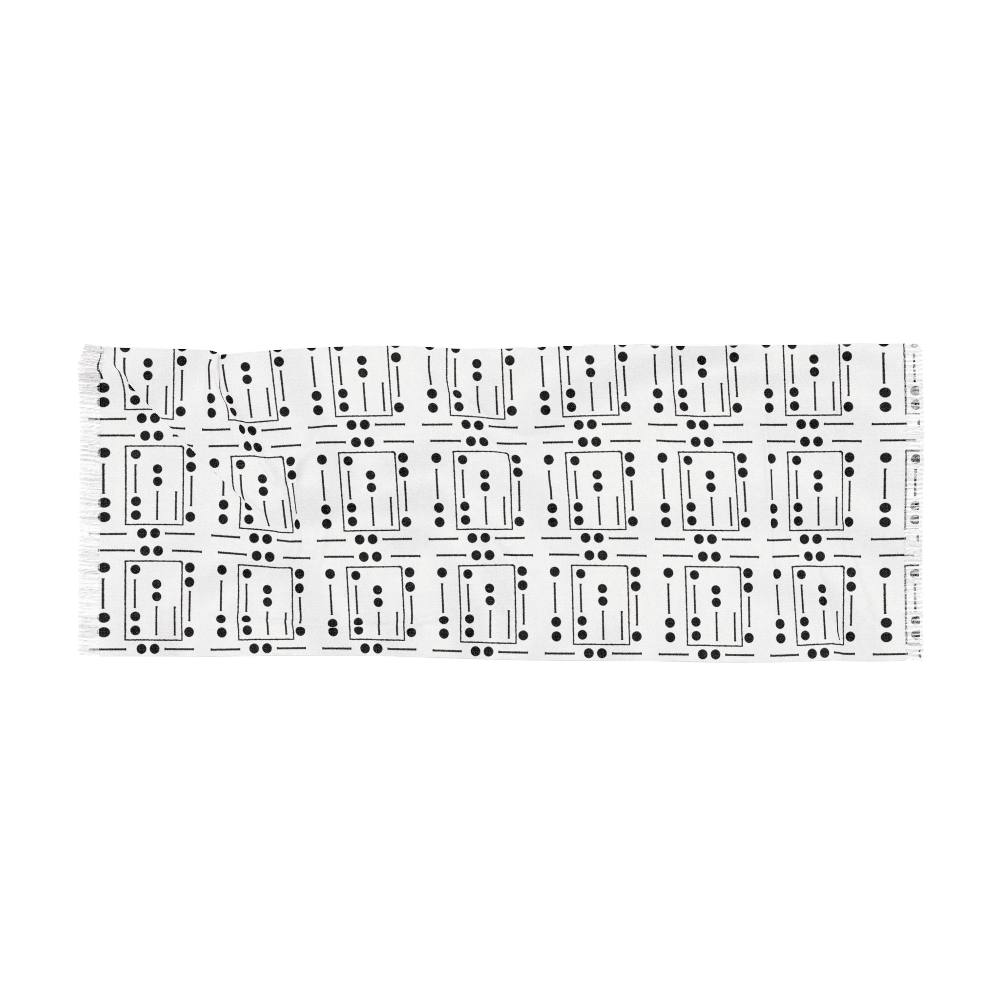 Morse Code Scarf