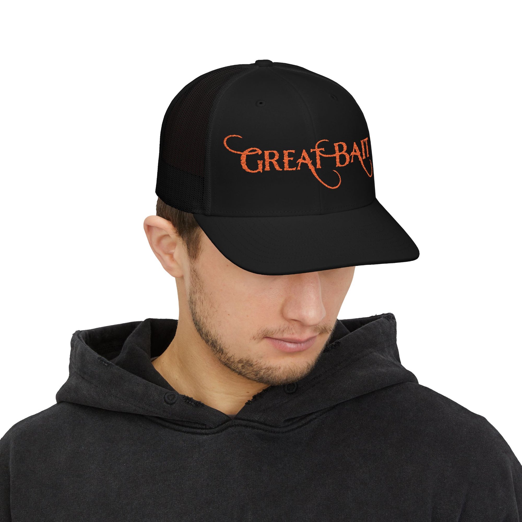 Great Bait Snapback Trucker Cap –Get Hooked