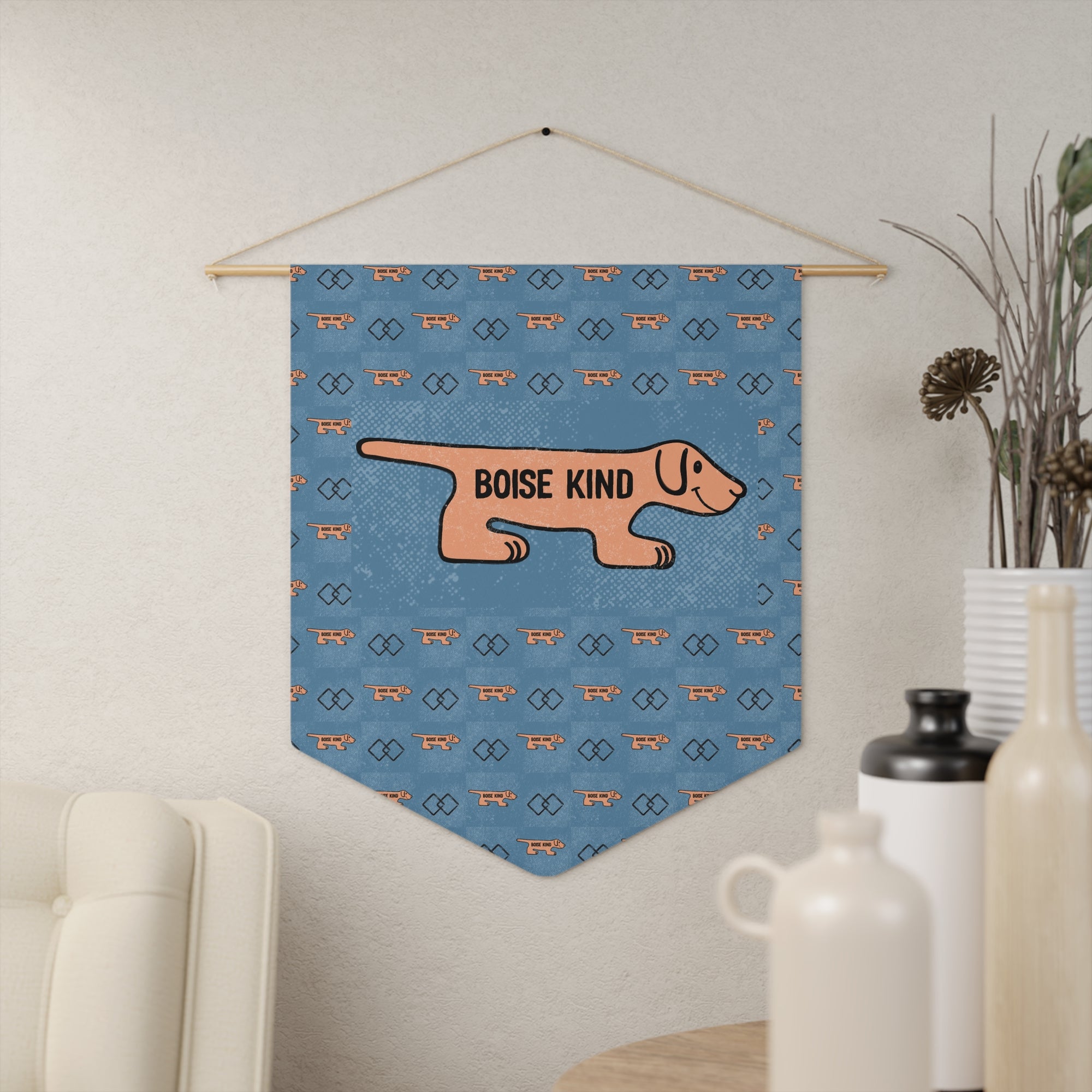 Boise Kind Pennant Banner