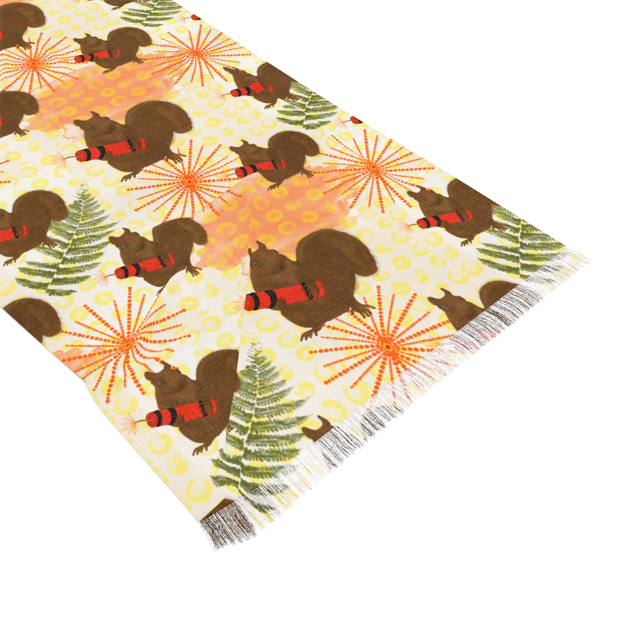 Dynamite Squirrel Scarf