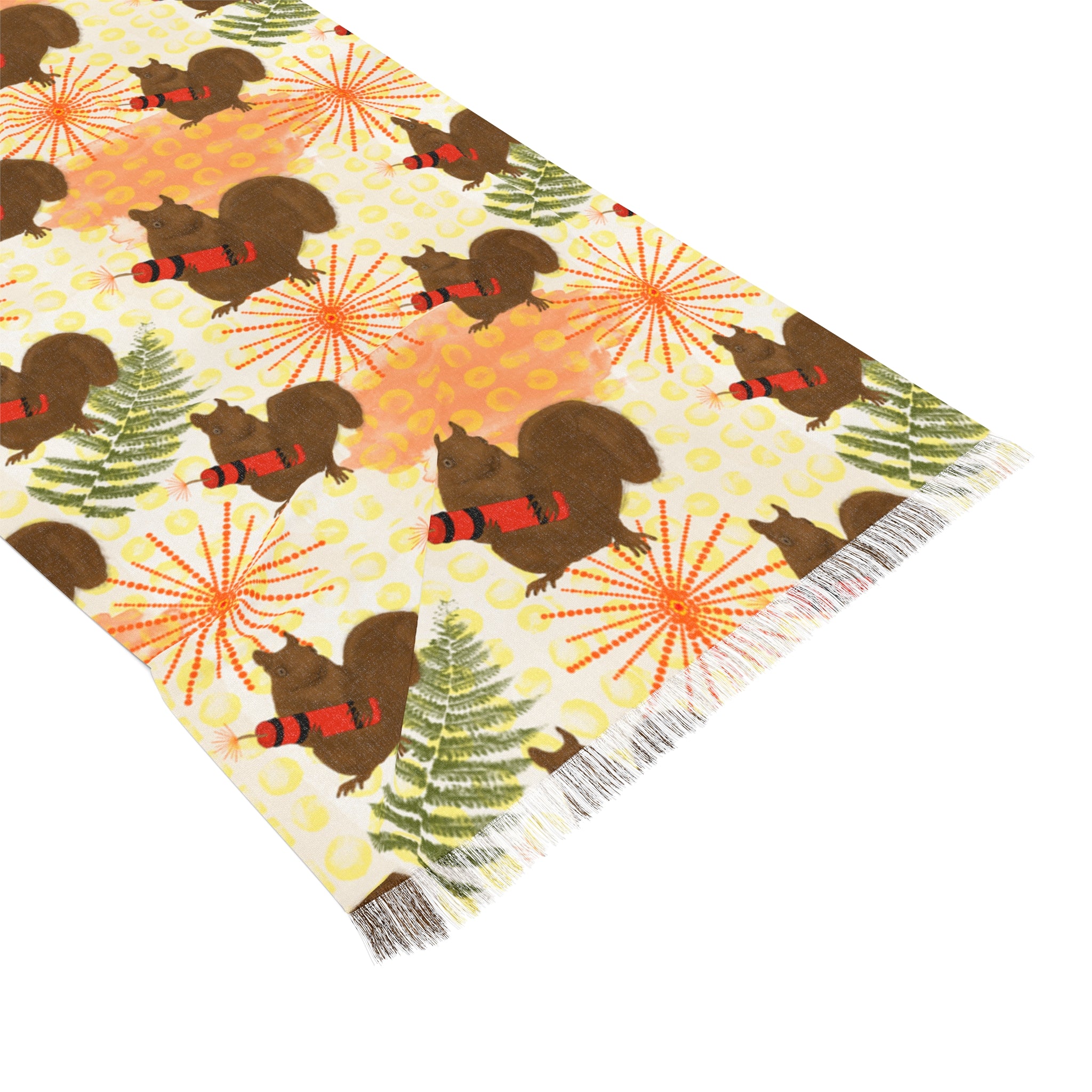 Dynamite Squirrel Scarf