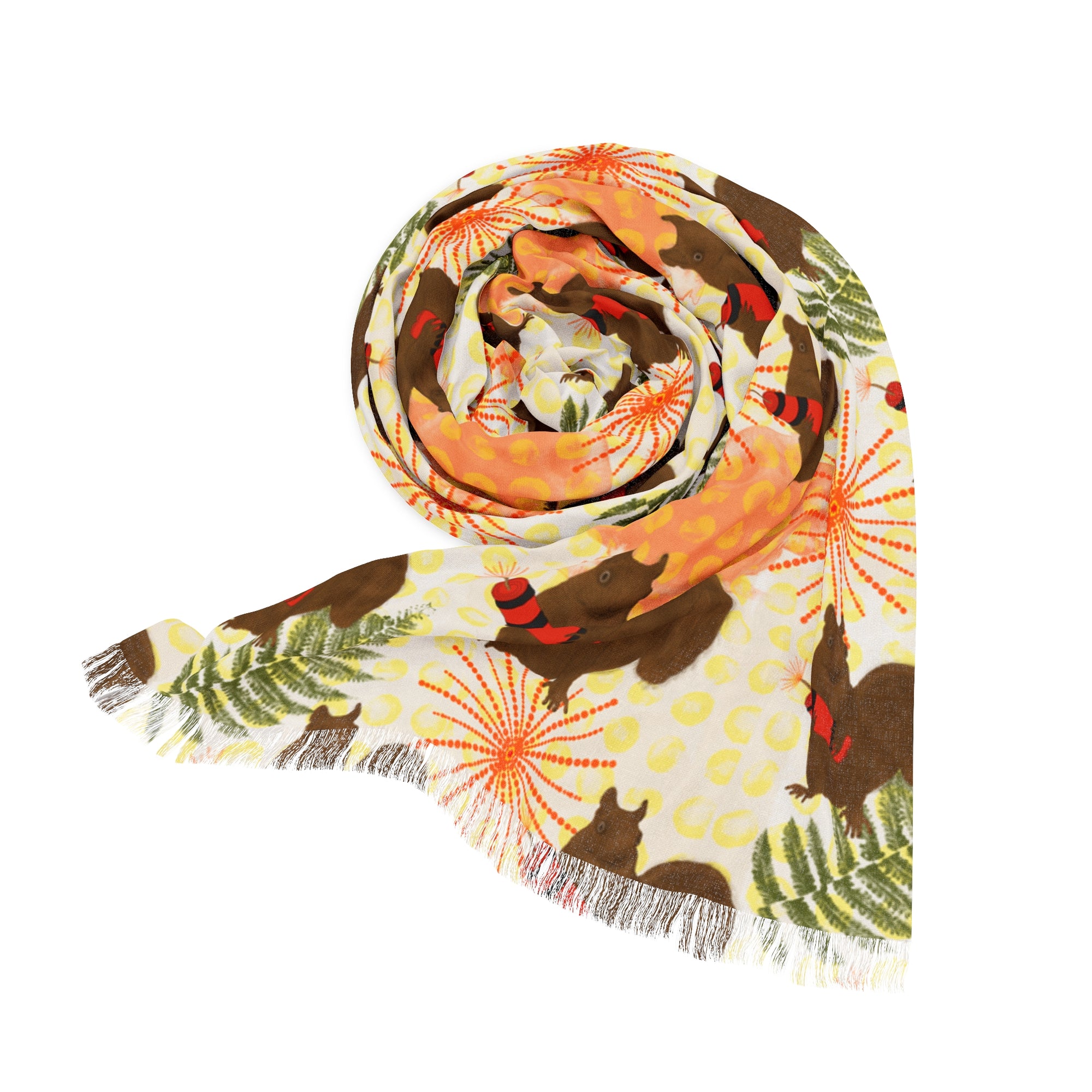 Dynamite Squirrel Scarf