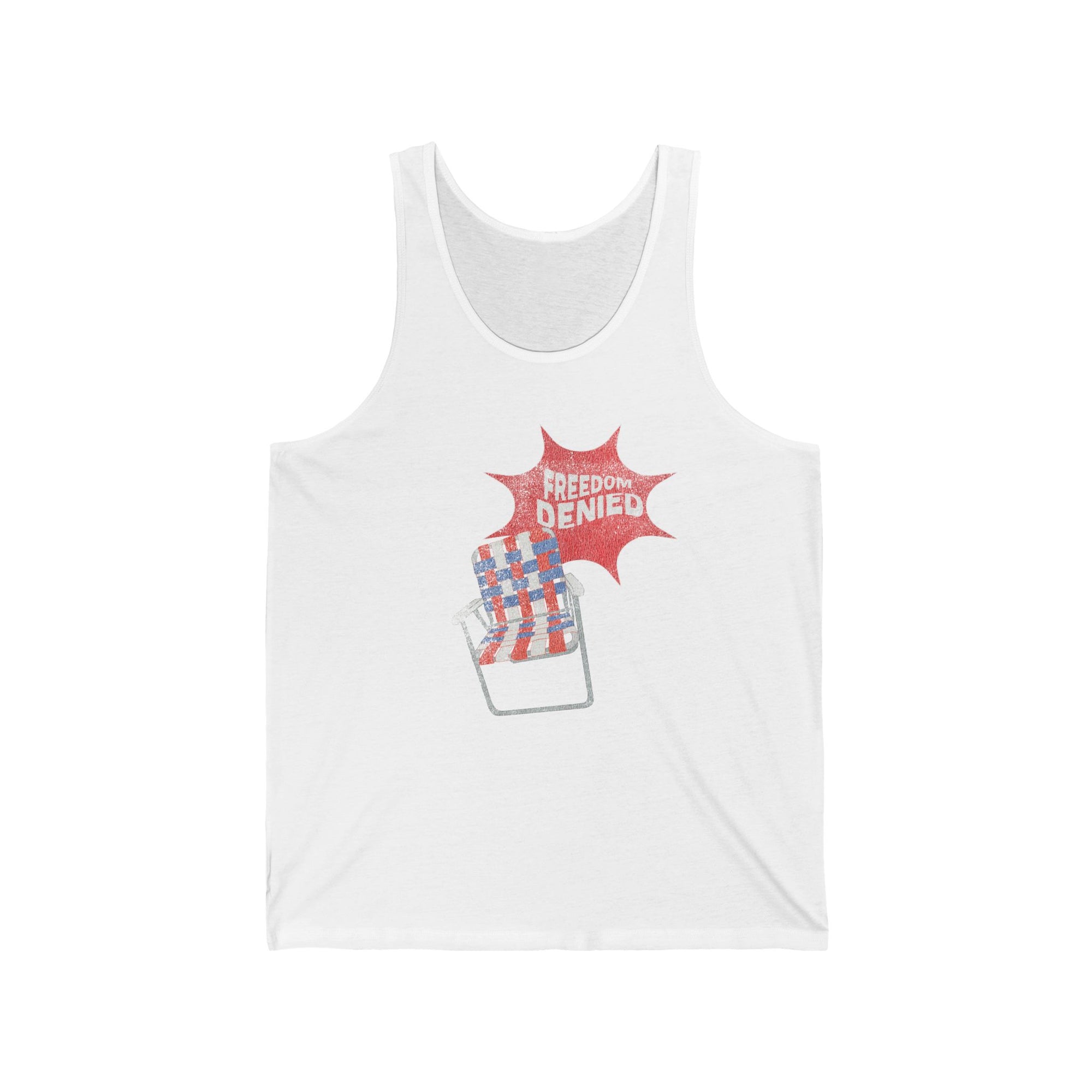 Freedom Denied Unisex Jersey Tank |