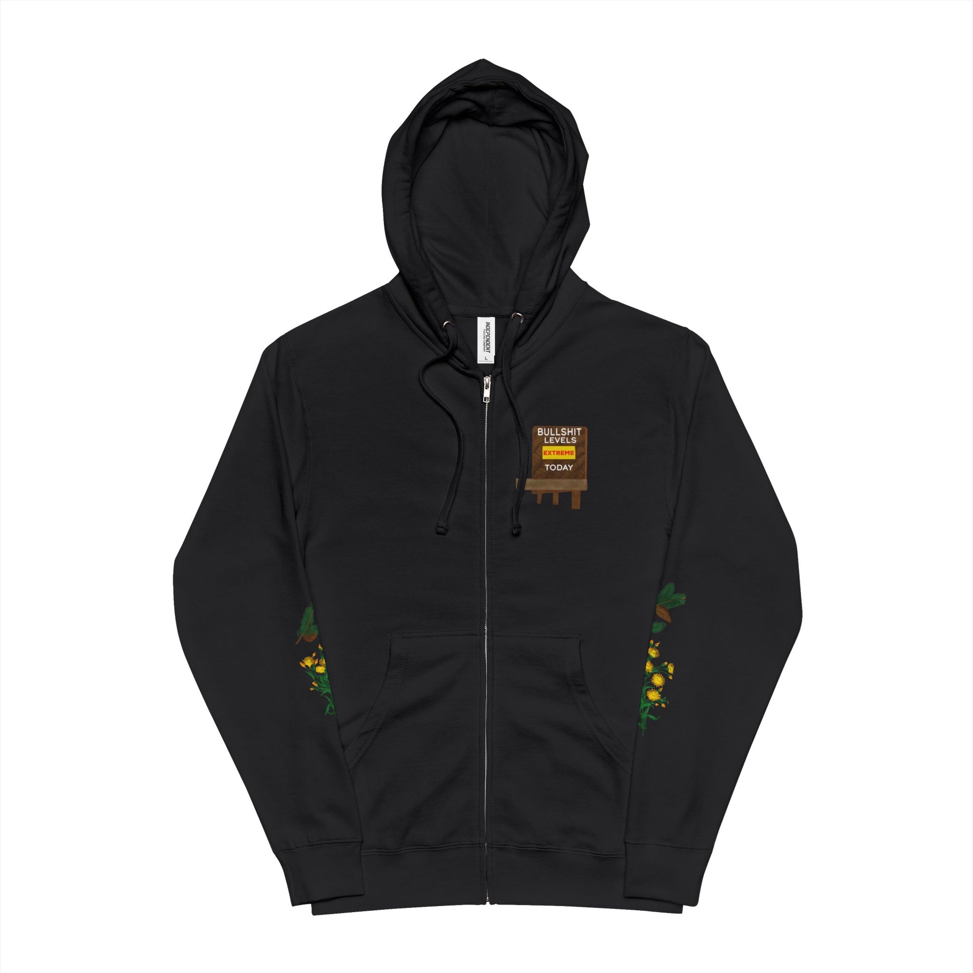 Squirrel Wear Zip It Hoodie