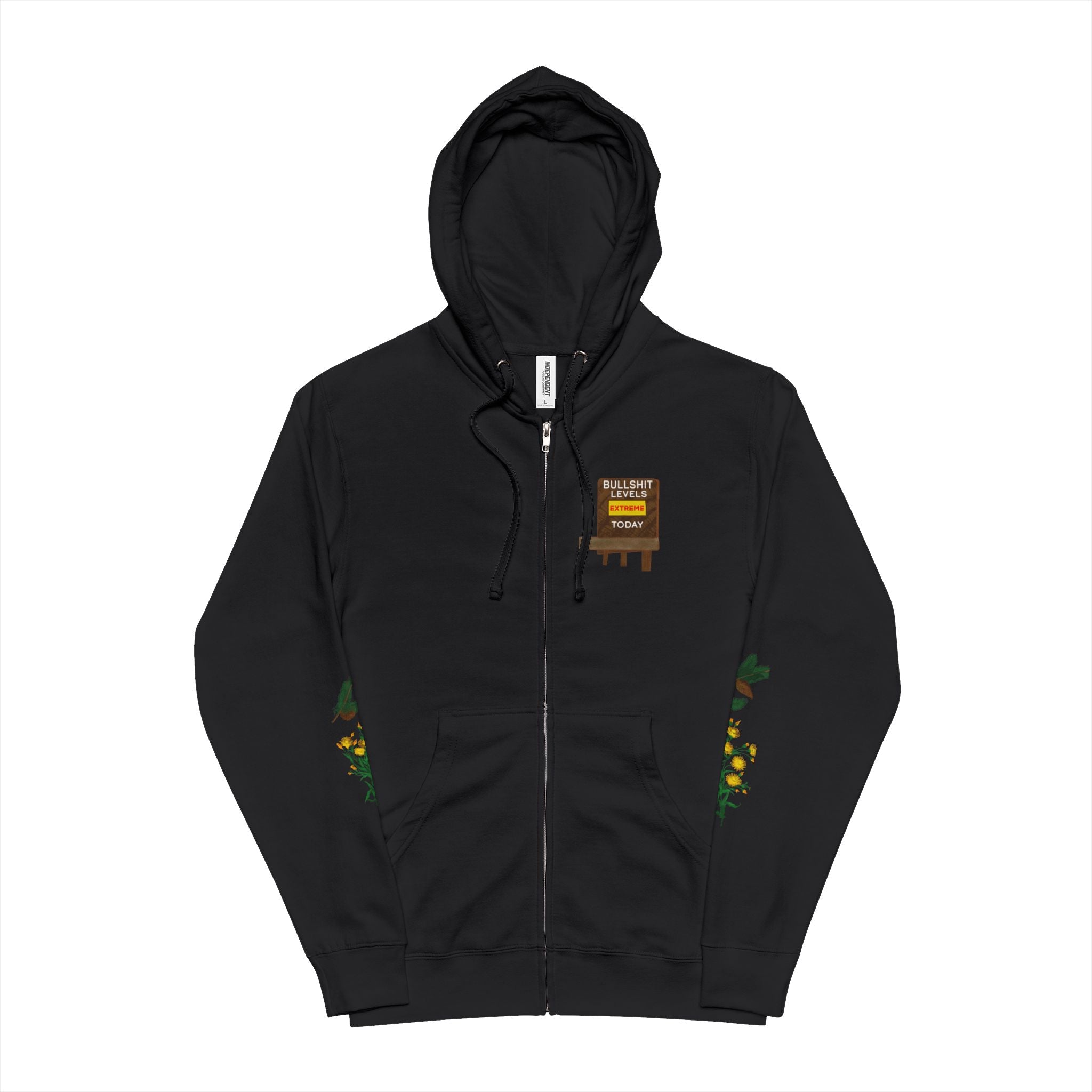 Squirrel Wear Zip It Hoodie