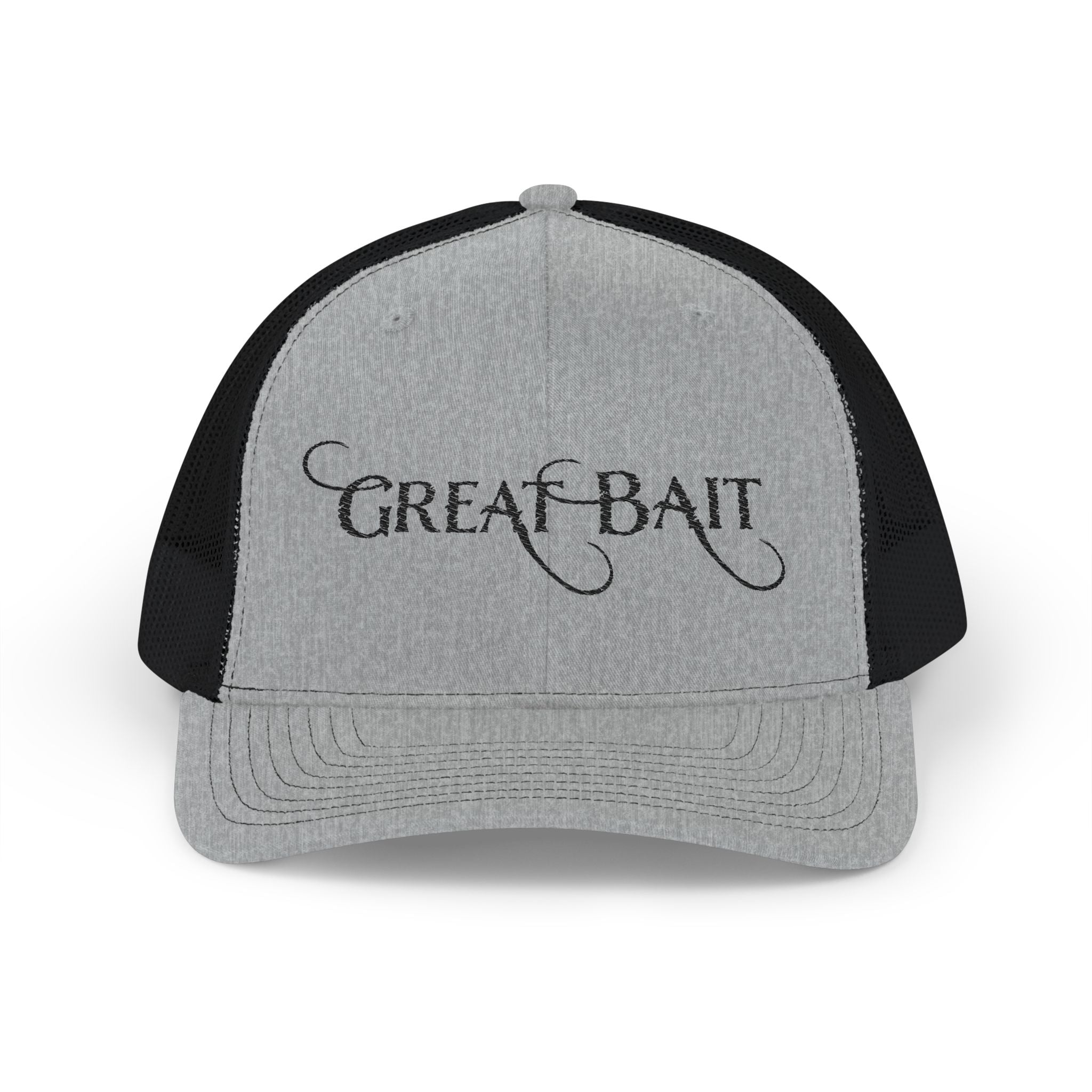 Great Bait Embroidered Snapback Trucker Cap