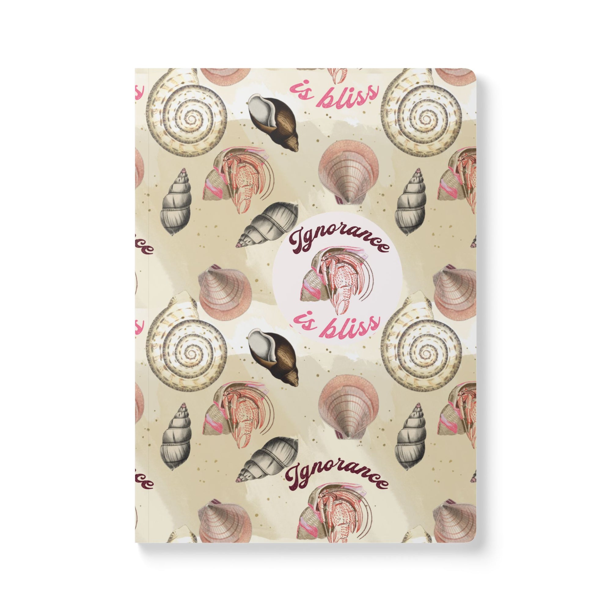 Ignorance is Bliss Softcover Journal
