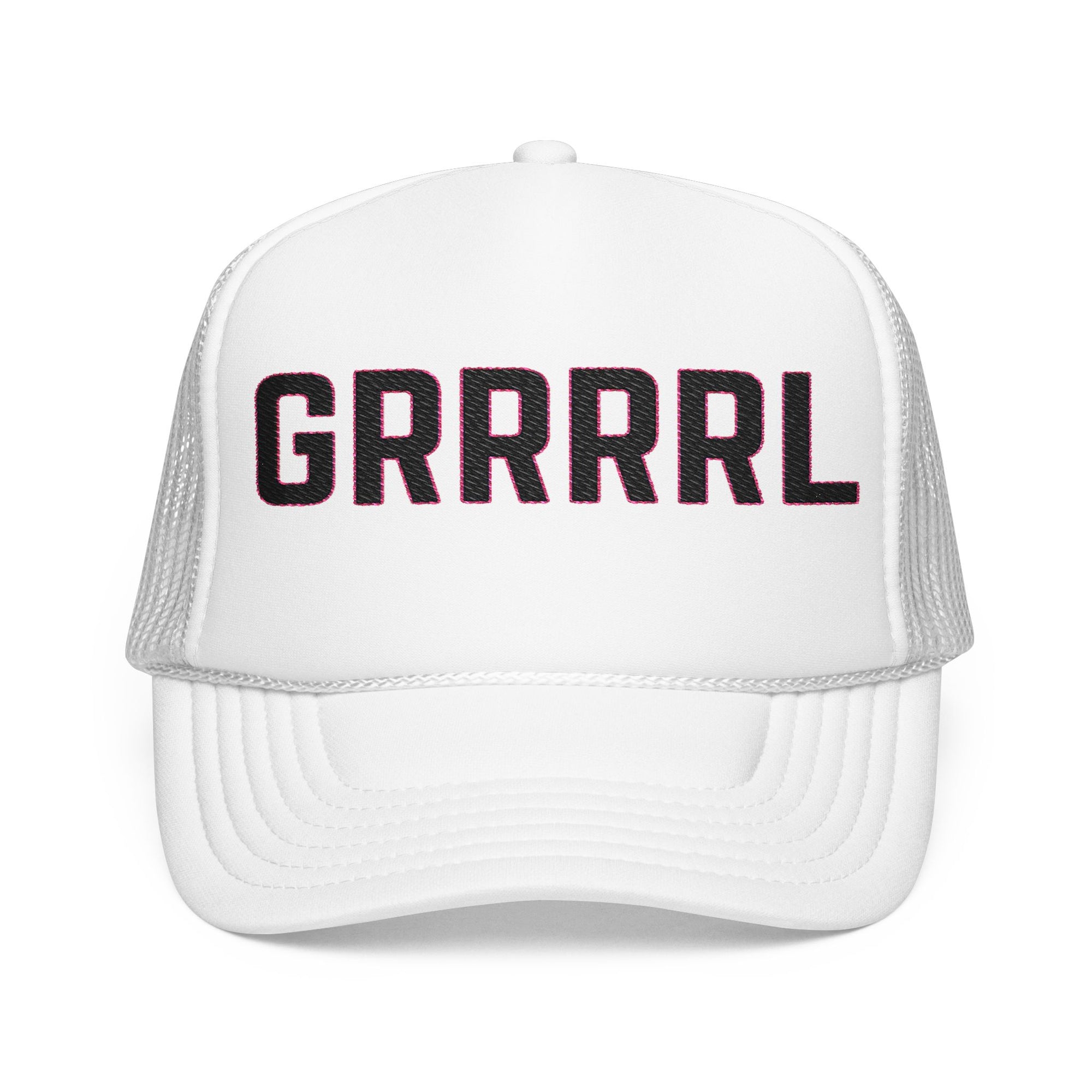 Grrrrrl Embroidery Foam Trucker Hat