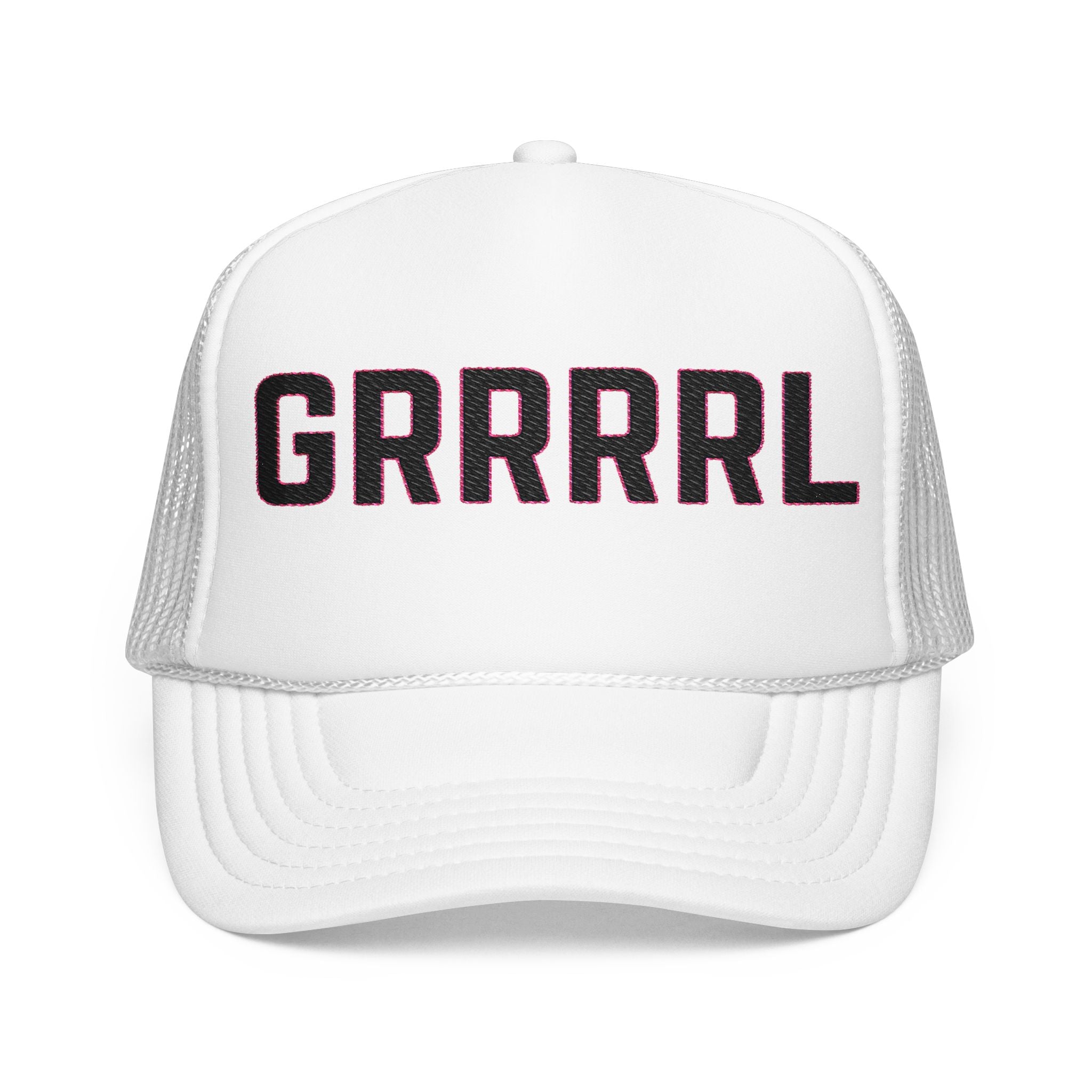 Grrrrrl Embroidery Foam Trucker Hat