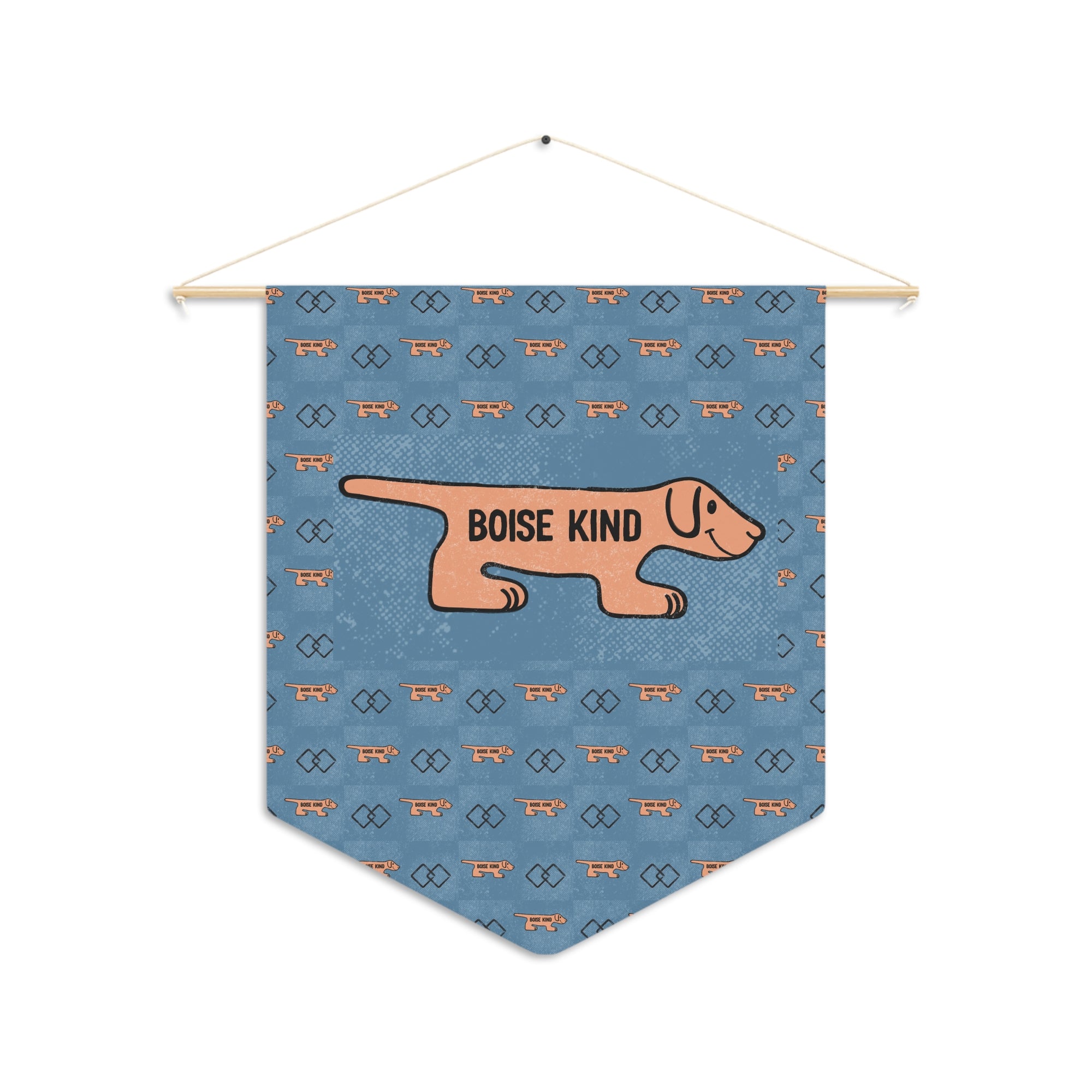 Boise Kind Pennant Banner