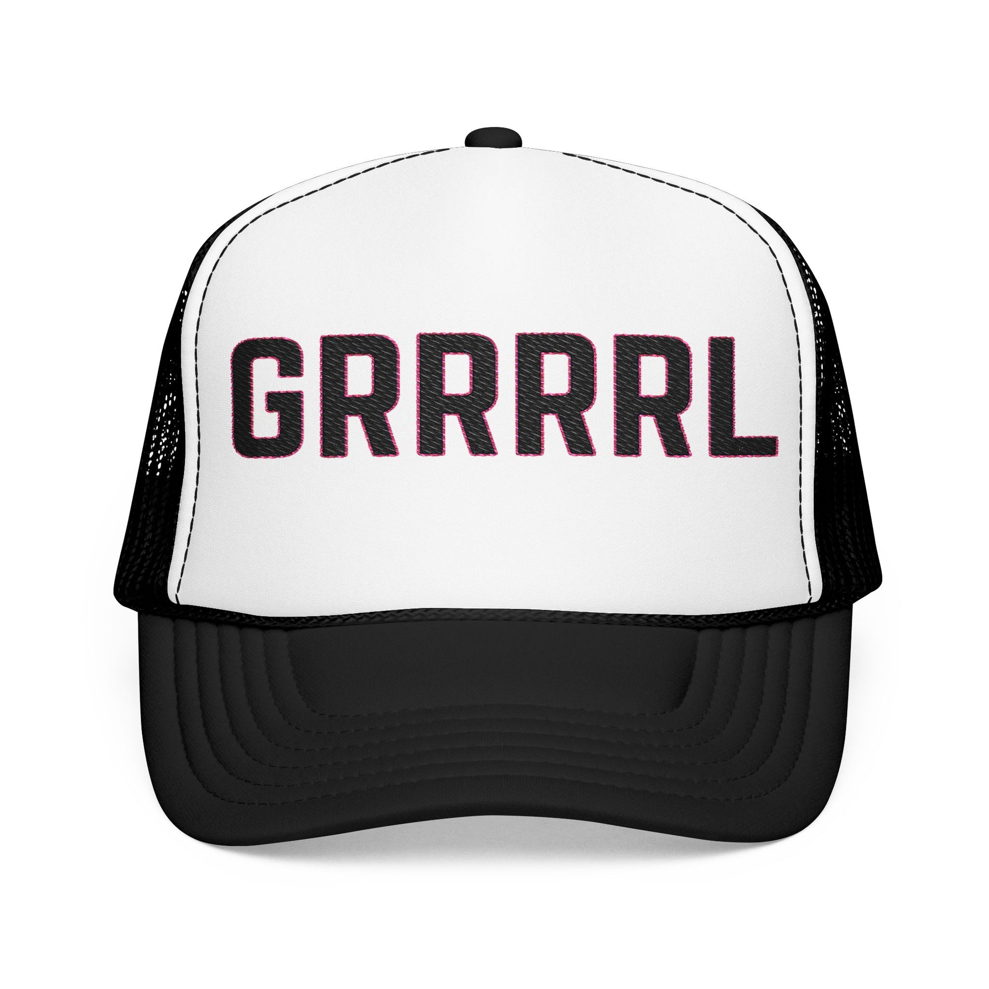 Grrrrrl Embroidery Foam Trucker Hat