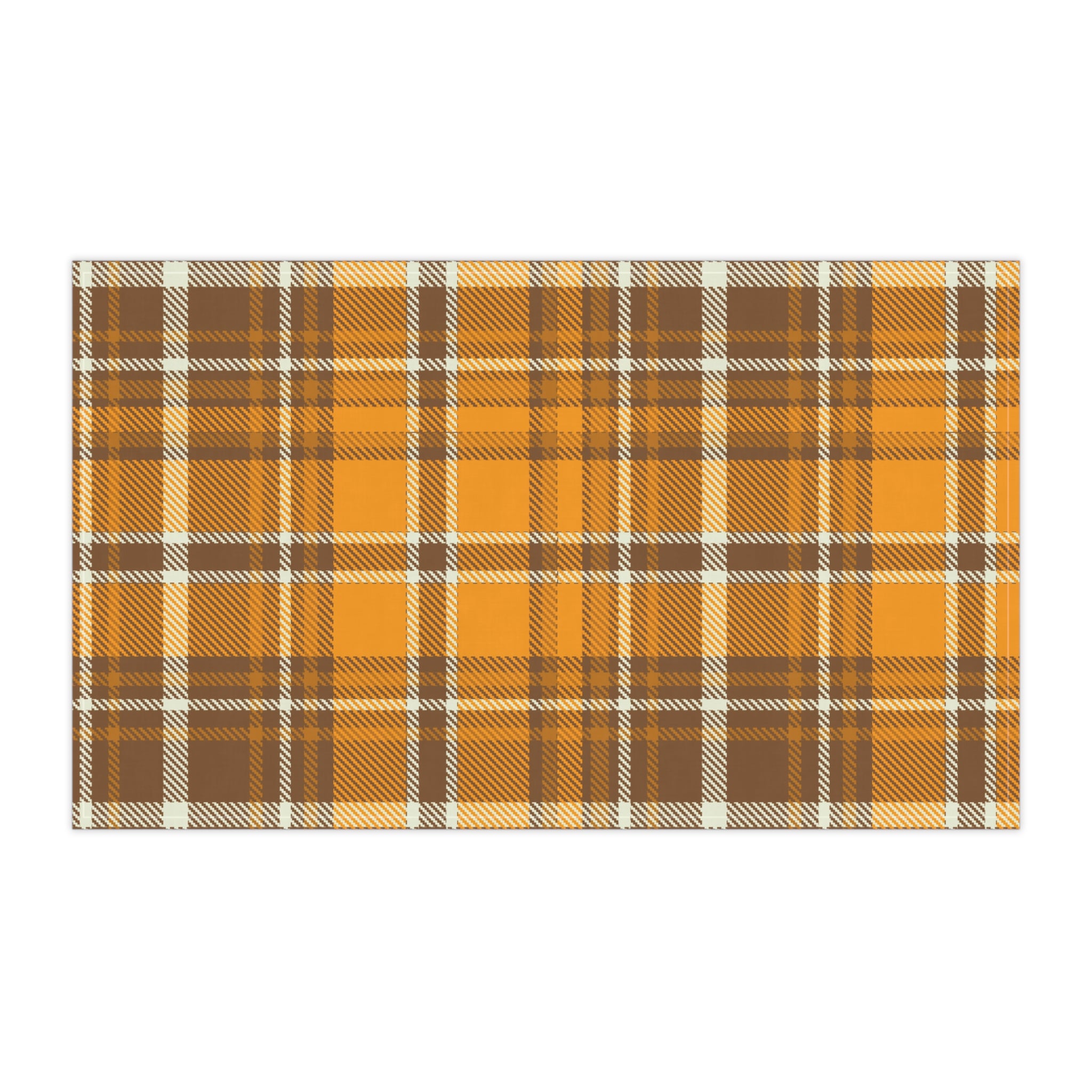 Cozy Fall Flannel Tea Towels (cotton, poly)