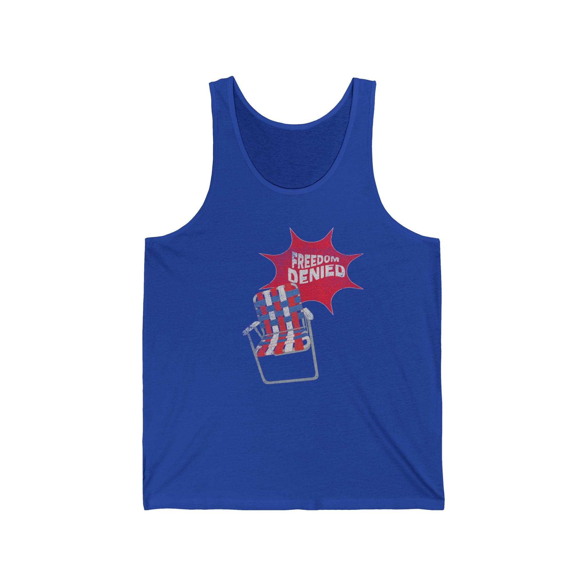 Freedom Denied Unisex Jersey Tank |