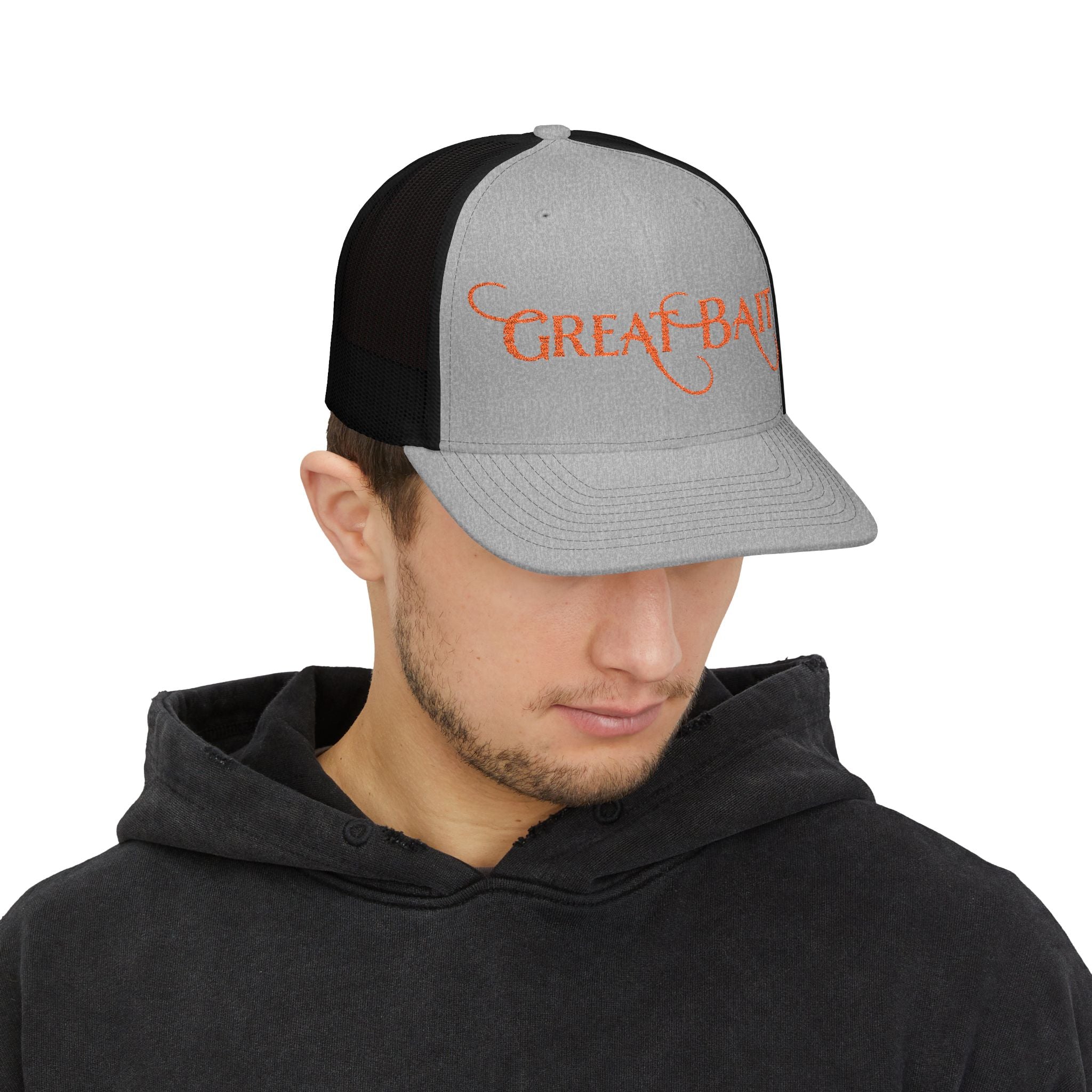 Great Bait Snapback Trucker Cap –Get Hooked