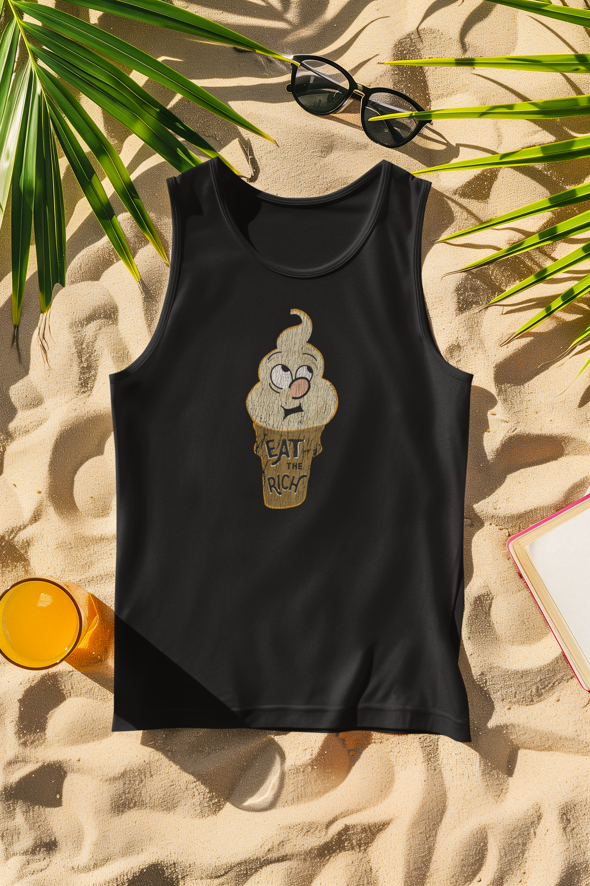 Eat The RIch Softee Tank