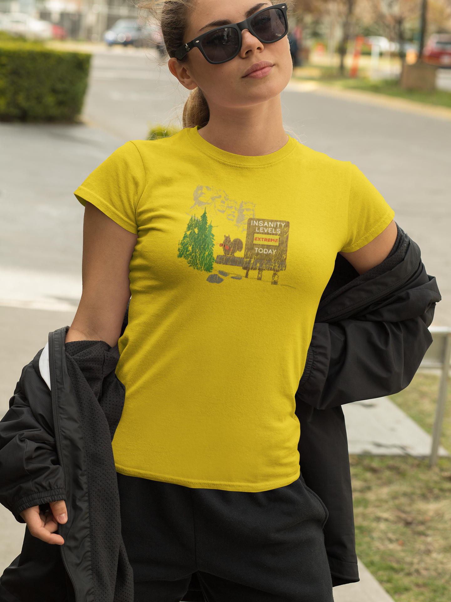 Dynamite Squirrel Extreme Levels Tee