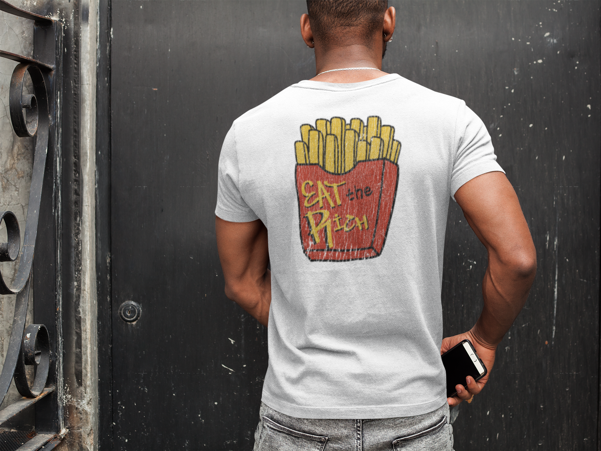 Eat The Rich To Go Tee