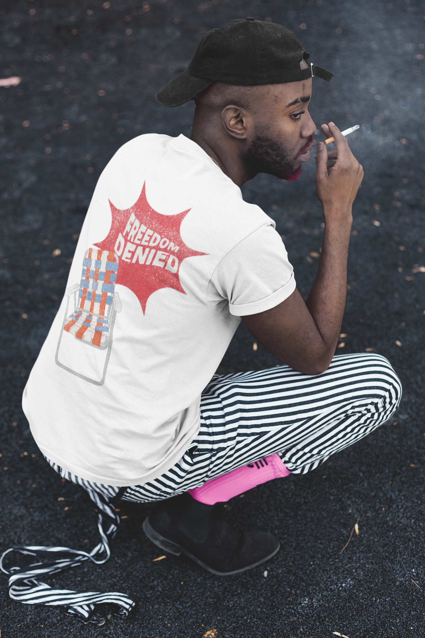 Freedom Denied Folding Chair Tee