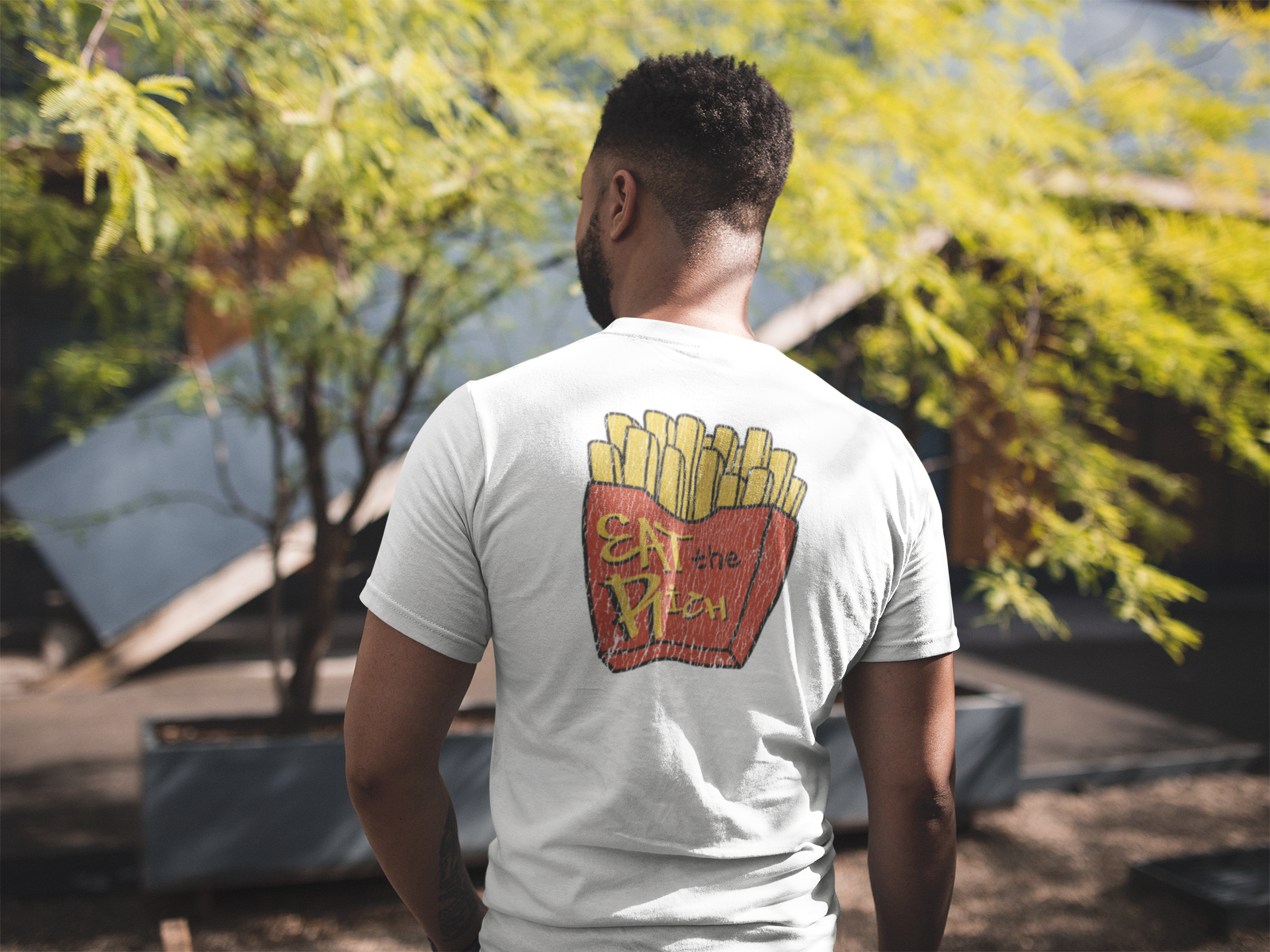 Eat The Rich To Go Tee