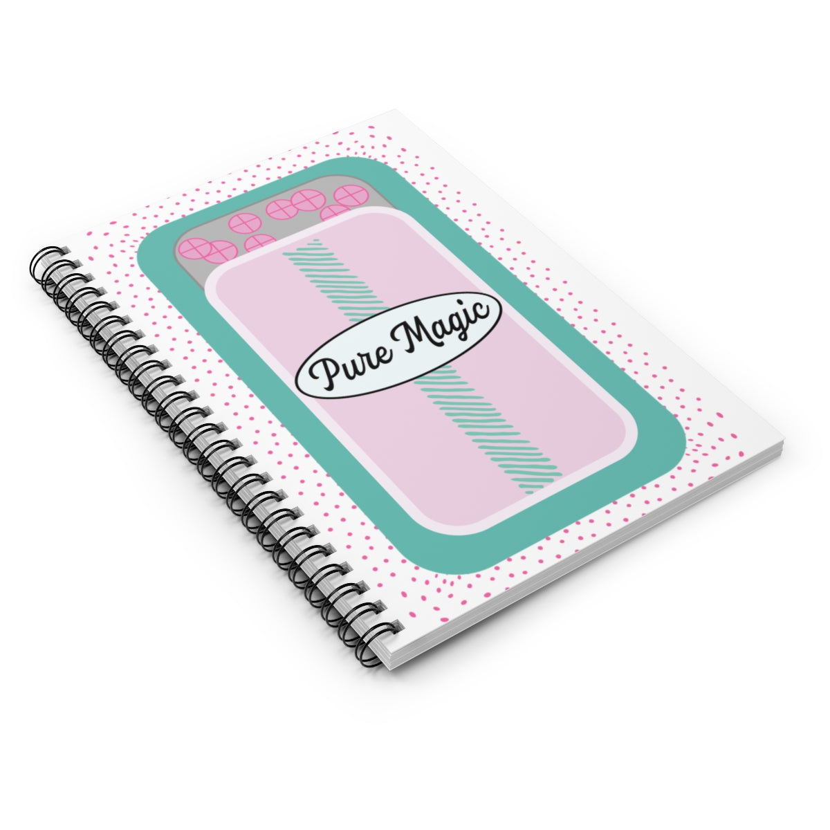 Pure Magic Spiral Notebook - Magical Halloween Notebook
