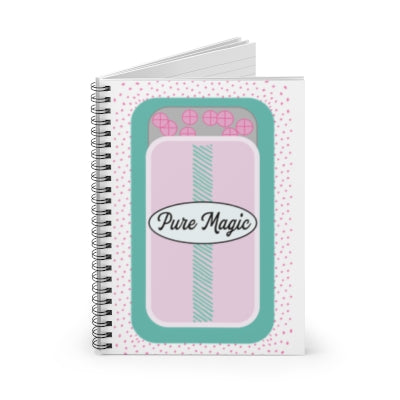 Pure Magic Spiral Notebook - Magical Halloween Notebook