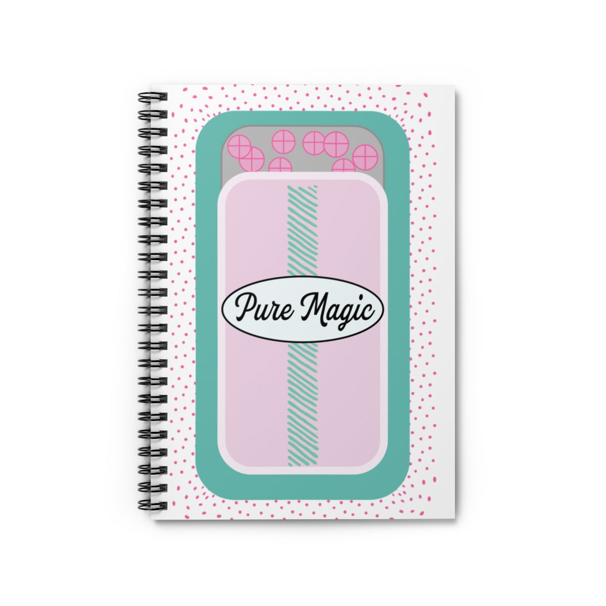 Pure Magic Spiral Notebook - Magical Halloween Notebook